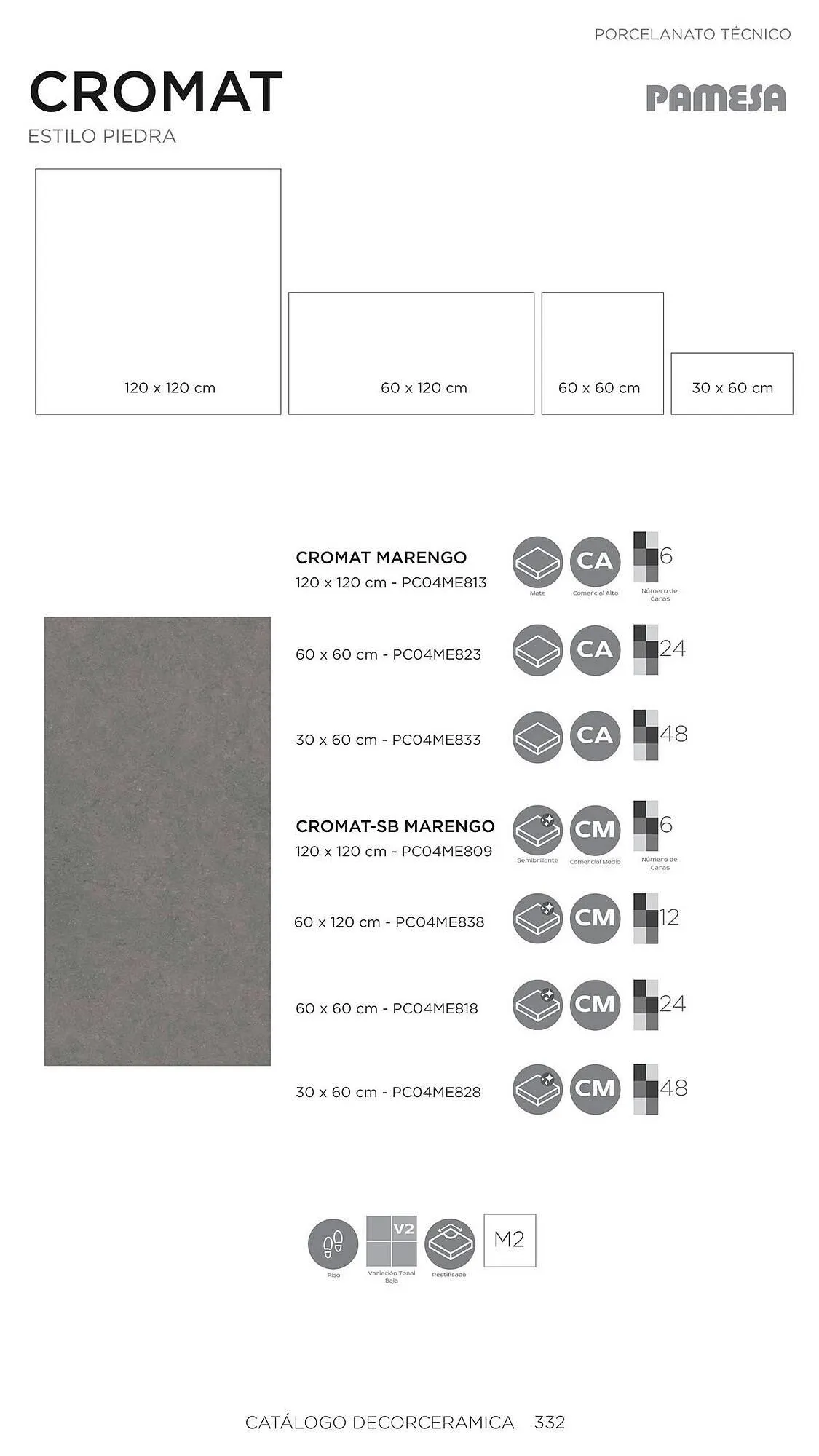 Catalogo de Catálogo Decorceramica 6 de noviembre al 6 de mayo 2025 - Pag 332