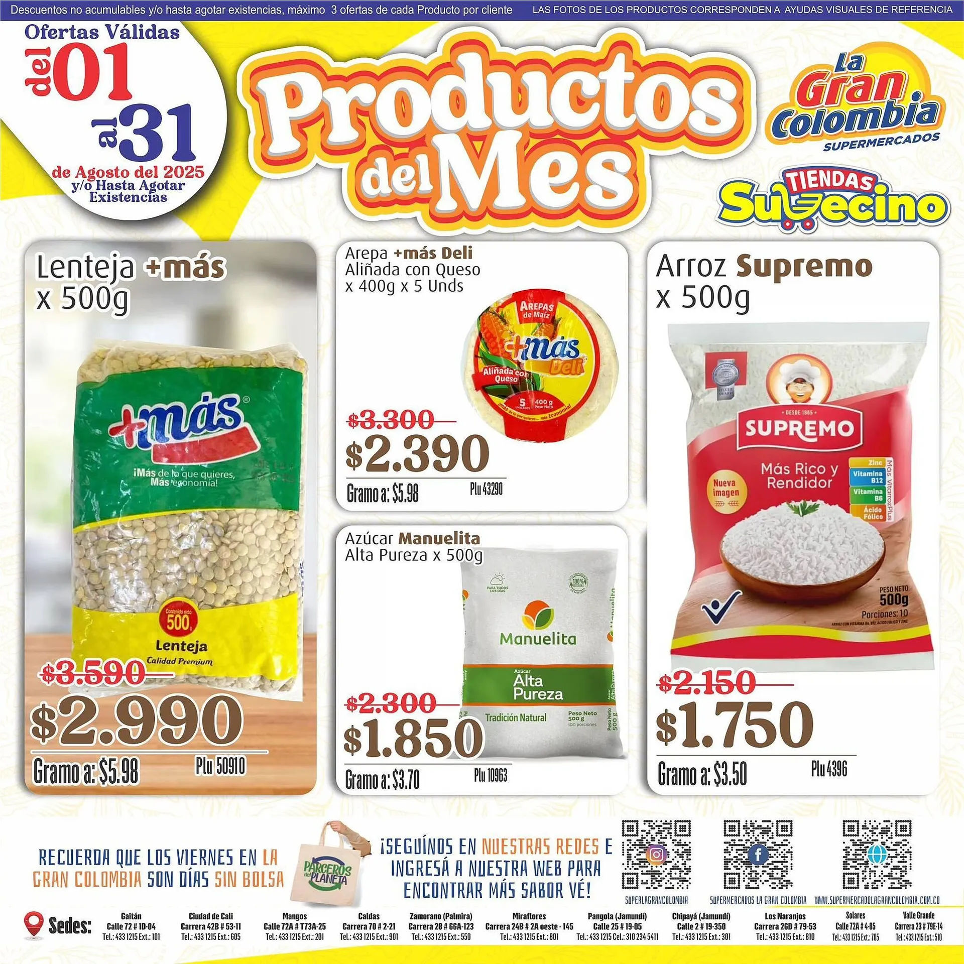 Catalogo de Catálogo La Gran Colombia 1 de agosto al 31 de agosto 2025 - Pag 2