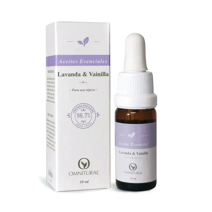 Aceite Esencial Lavanda y Vainilla OMNITURAL 10 ML