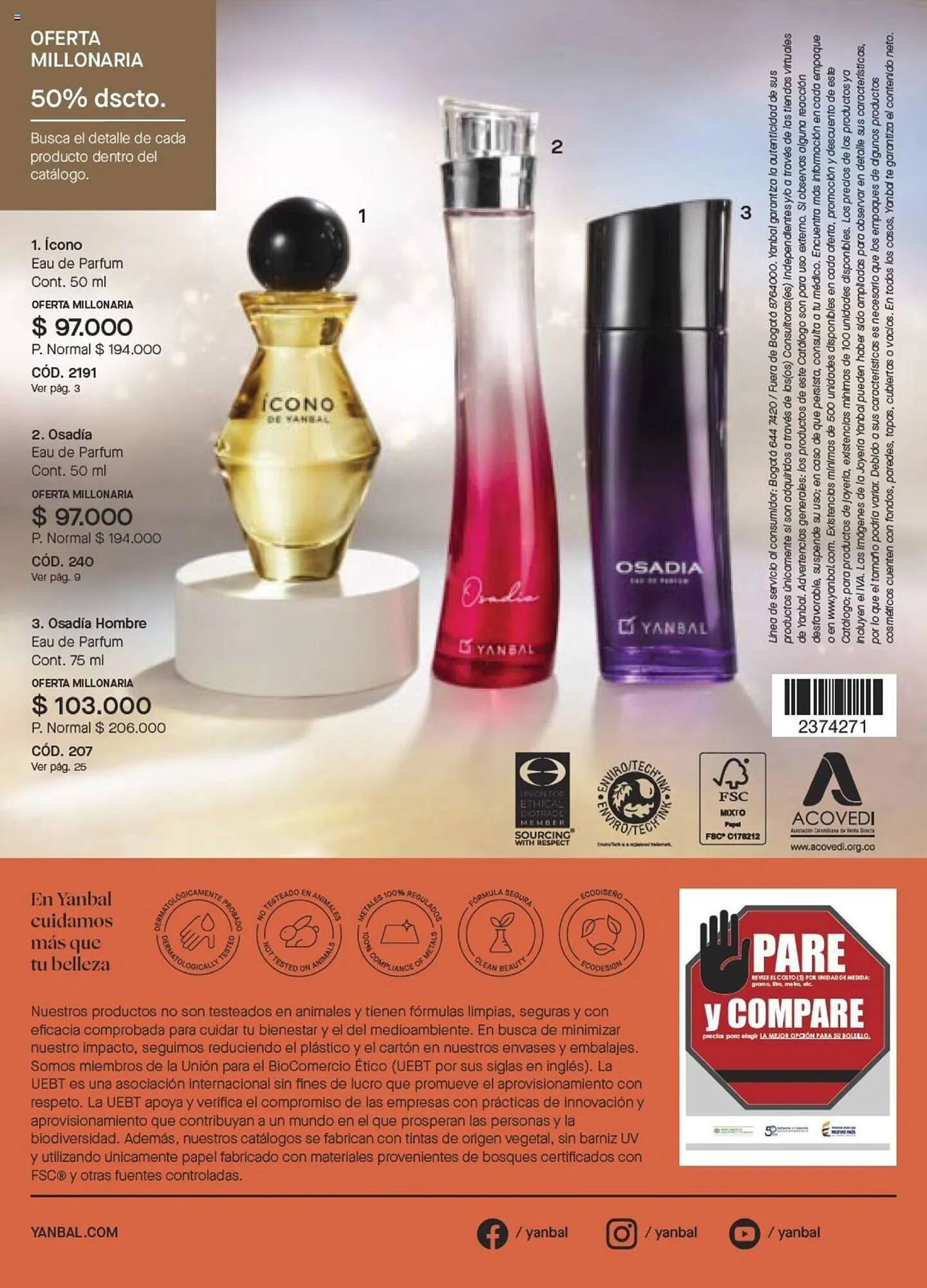 Catalogo de Catálogo Yanbal 2 de diciembre al 29 de diciembre 2023 - Pag 134