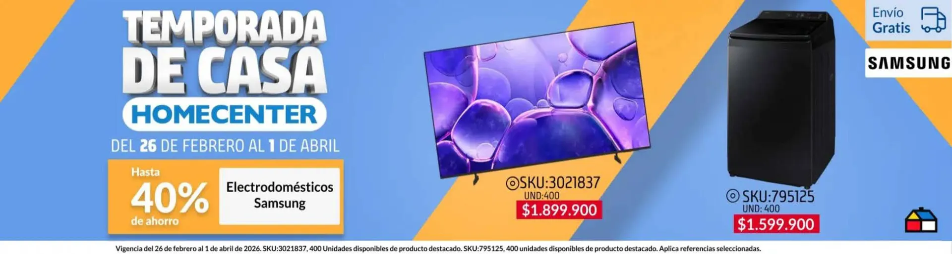 Catalogo de Catálogo Homecenter 26 de febrero al 1 de abril 2026 - Pag 2