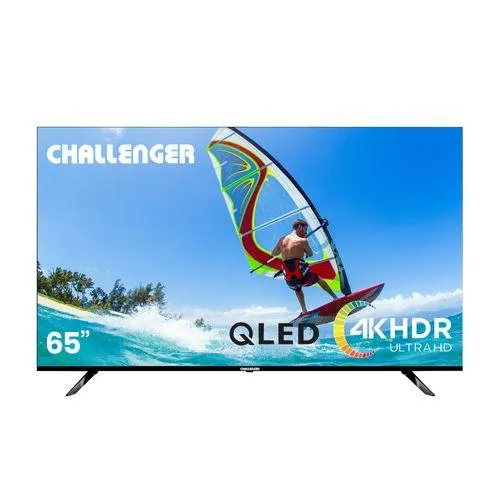 Televisor QLED 65" Google TV con Bluetooth, WIFI, Chromecast y Control por voz. Incluye soporte de pared - QLED 65KG290 BT GOOGLETV T2