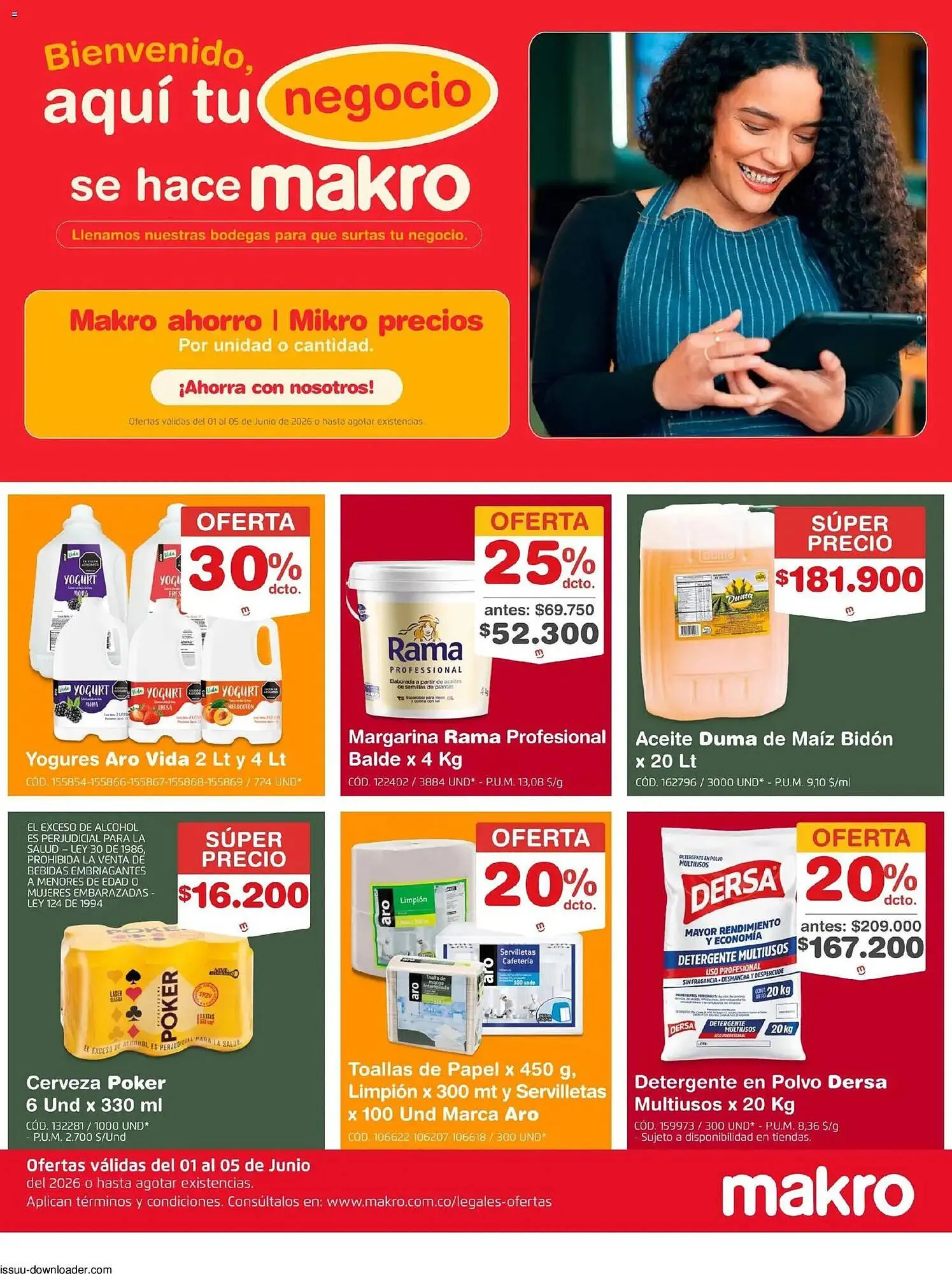 Catalogo de Catálogo Makro 1 de junio al 6 de julio 2026 - Pag 1