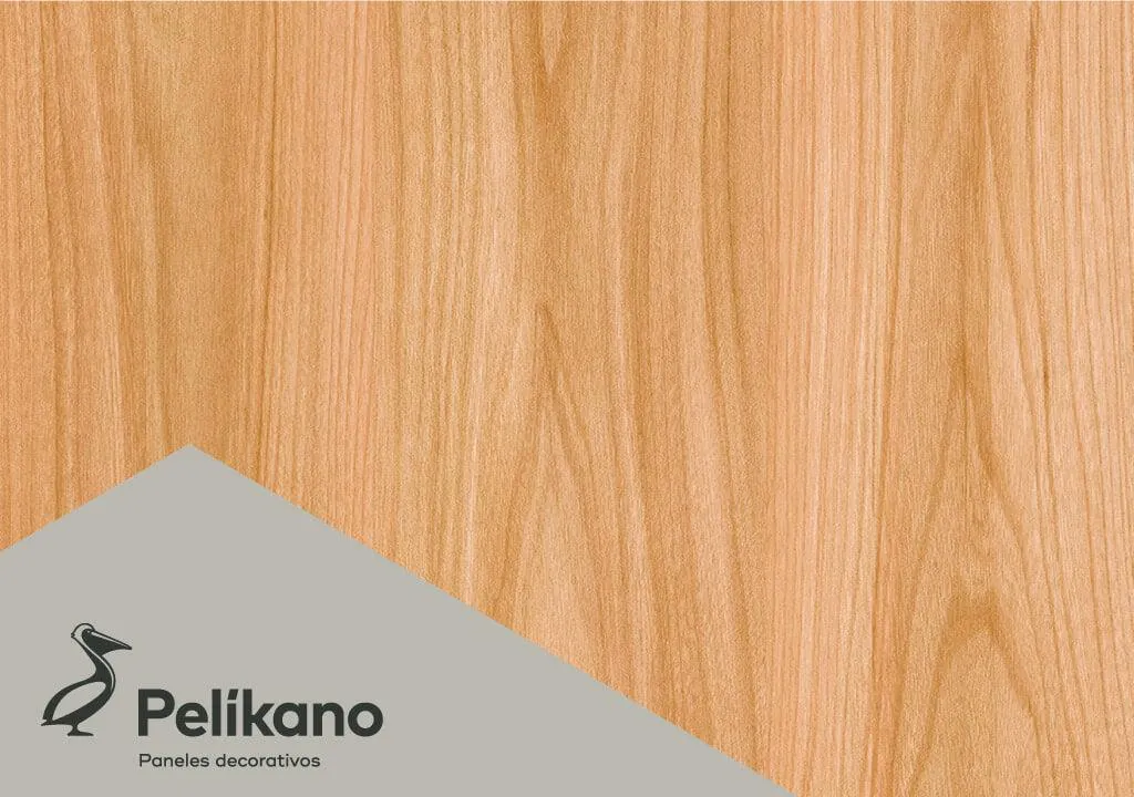Tablero aglomerado melamina Fresno Europeo RH Pelíkano 36 mm