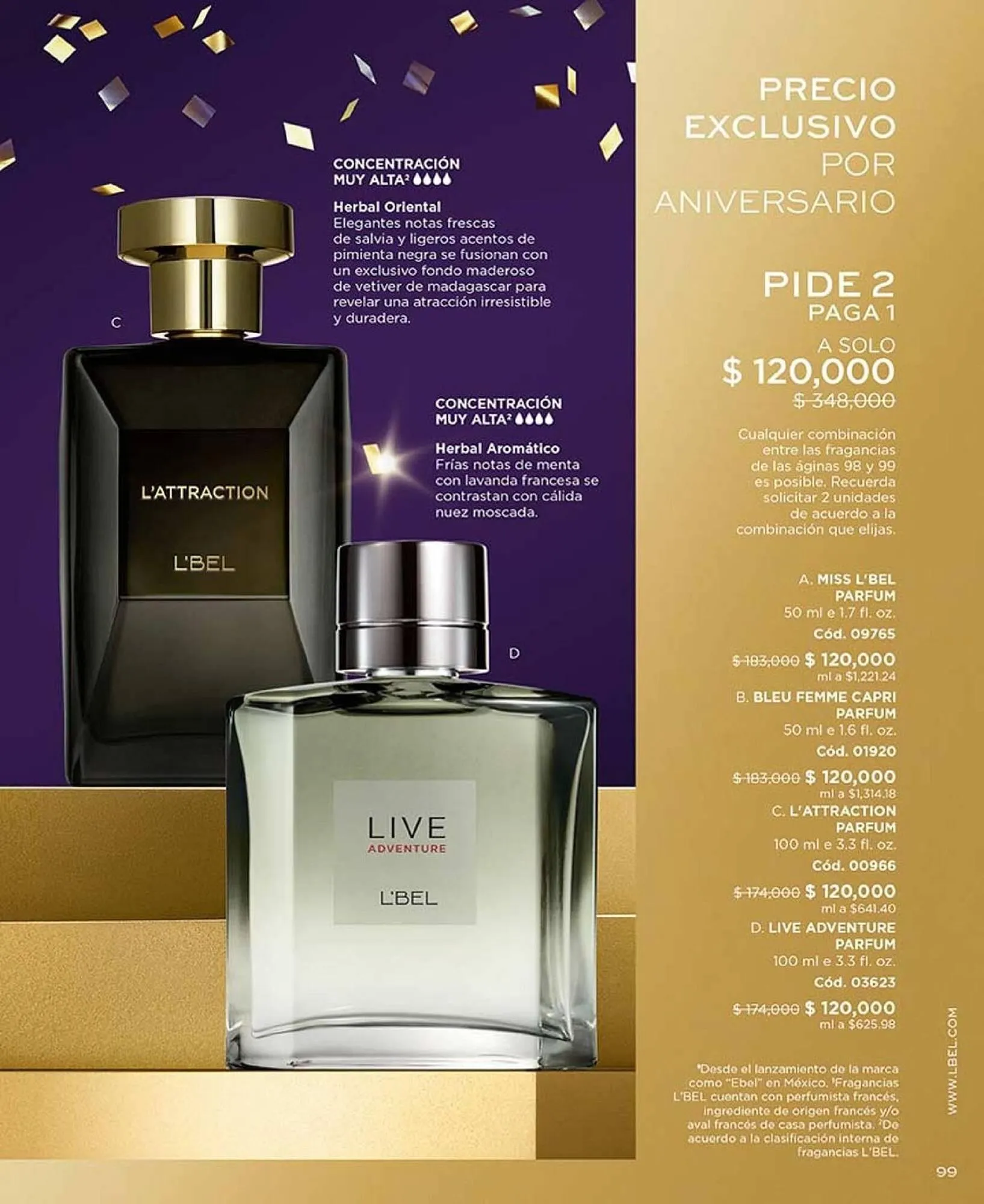 Catalogo de Catálogo L'bel 13 de octubre al 13 de noviembre 2025 - Pag 99