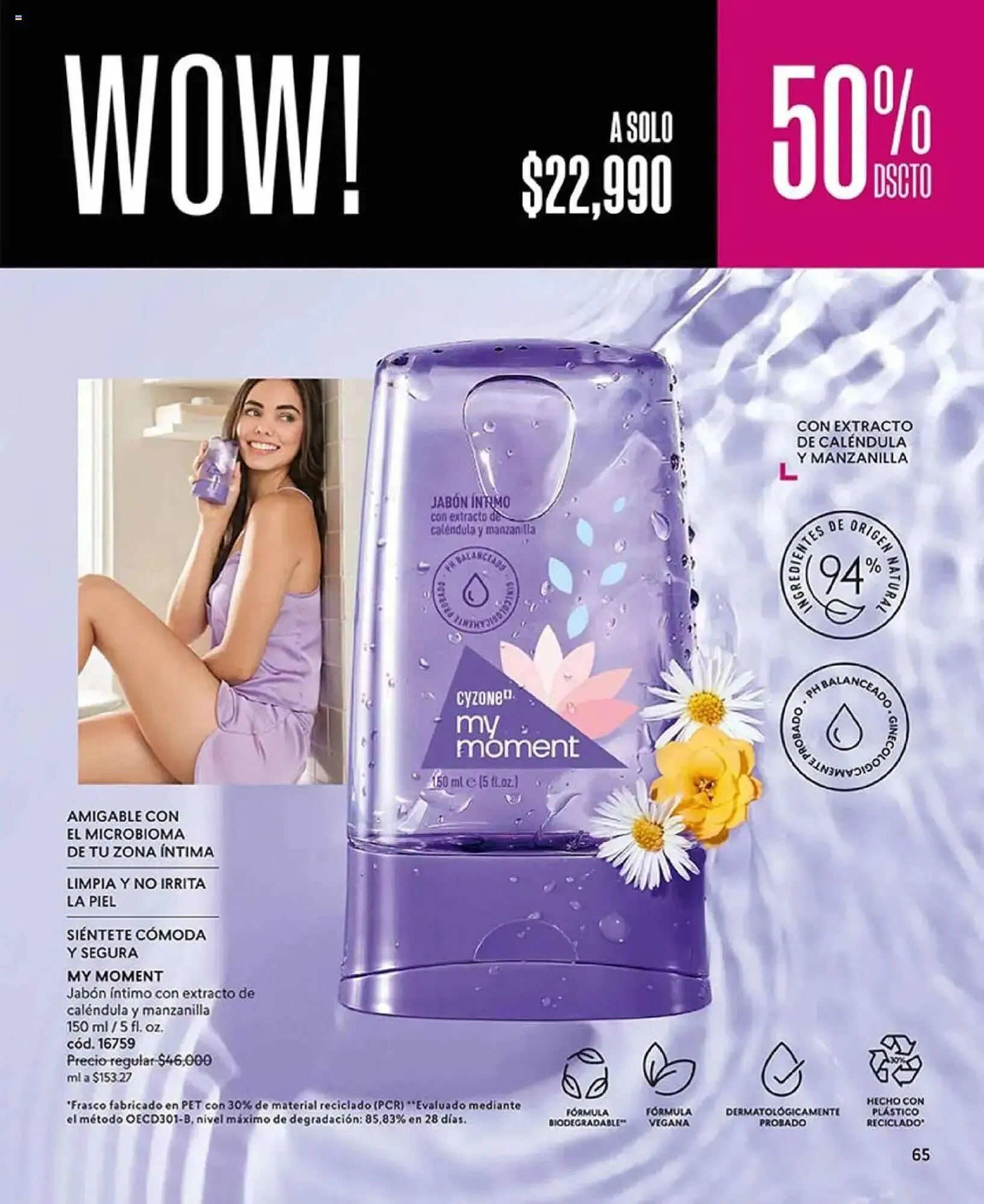 Catalogo de Catálogo Cyzone 3 de marzo al 31 de mayo 2025 - Pag 65