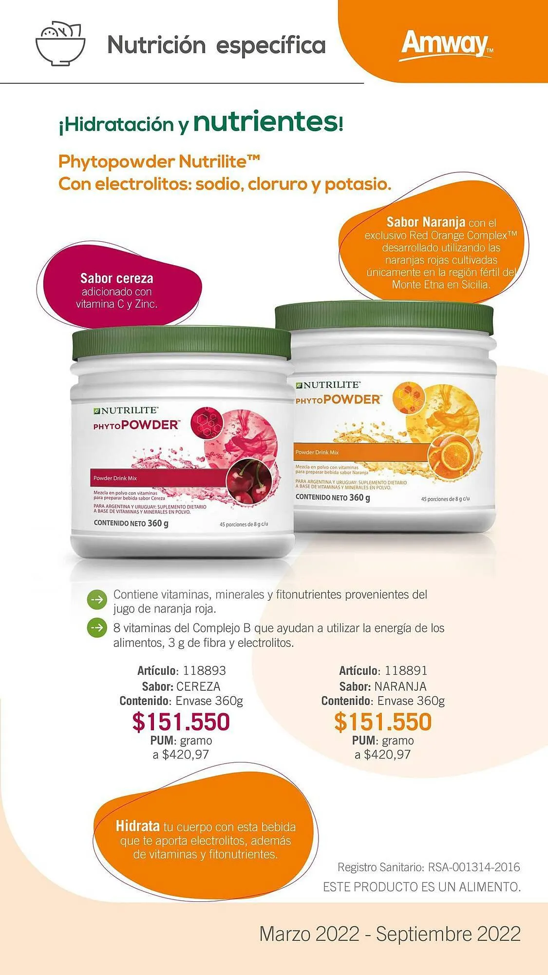 Catalogo de Catálogo Amway 14 de septiembre al 30 de septiembre 2023 - Pag 10