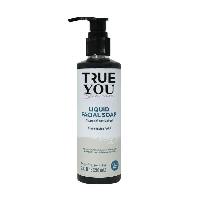 Jabón Facial True You Carbón 210ml