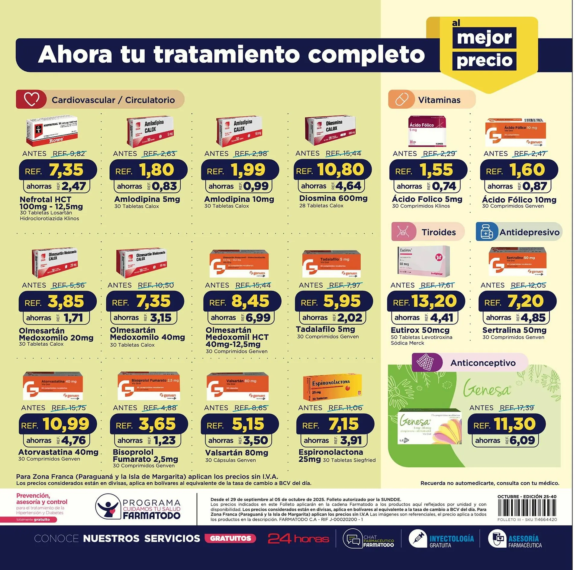 Catalogo de Catálogo FarmaTodo 29 de septiembre al 5 de octubre 2025 - Pag 12