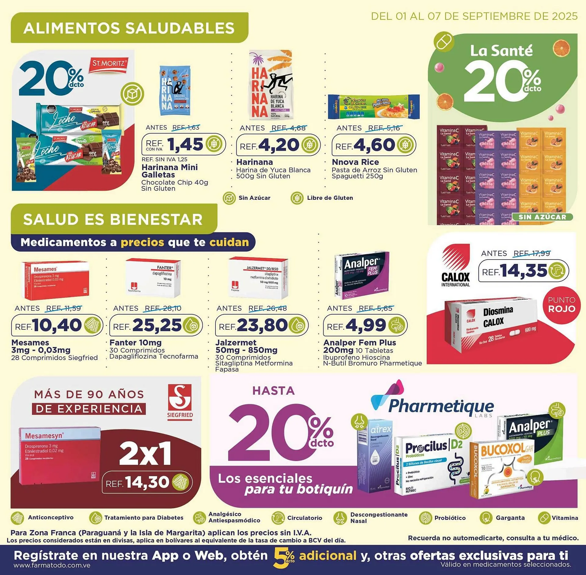 Catalogo de catálogo FarmaTodo 1 de septiembre al 7 de septiembre 2025 - Pag 5
