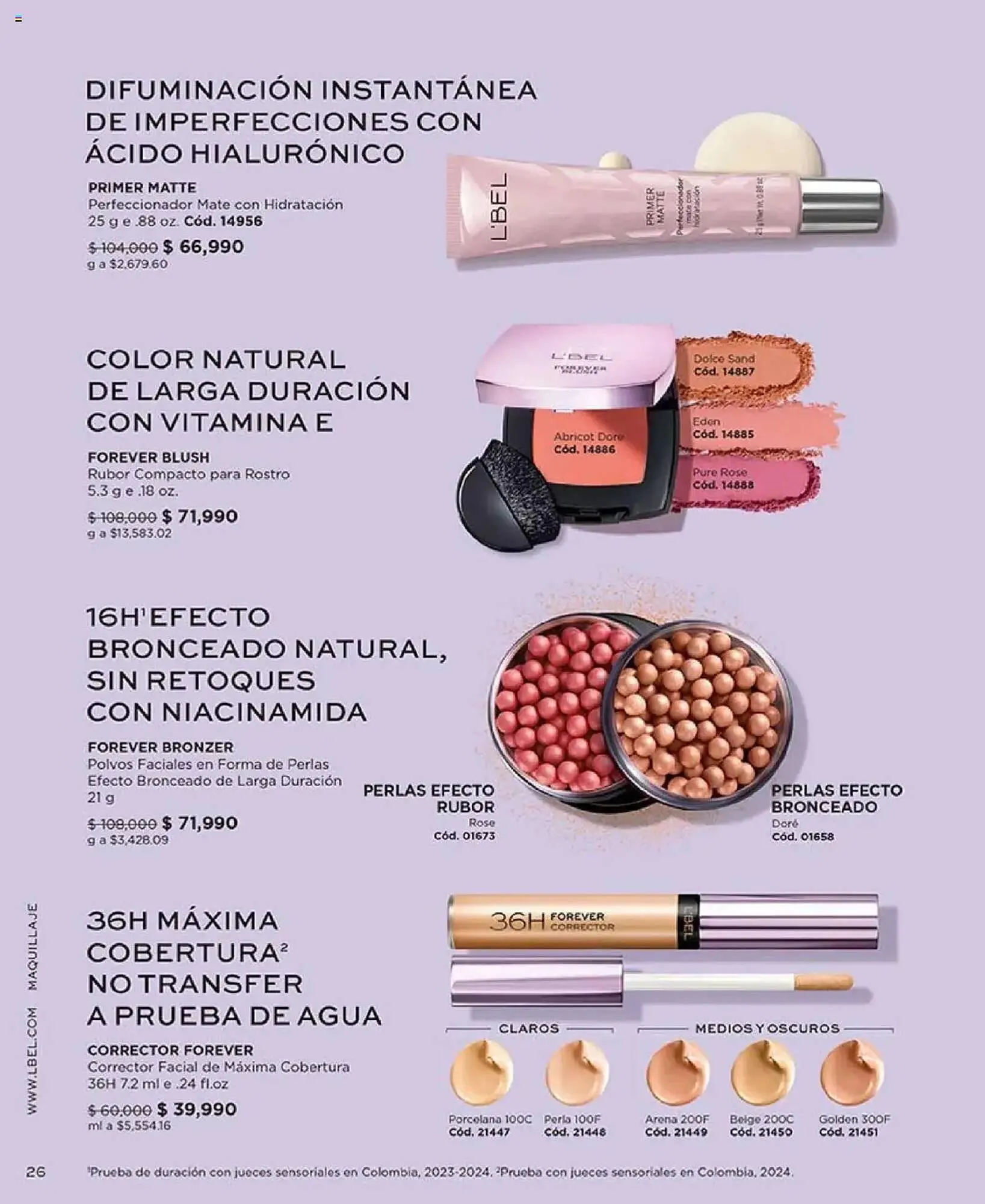 Catalogo de Catálogo L'bel 21 de abril al 30 de junio 2025 - Pag 26