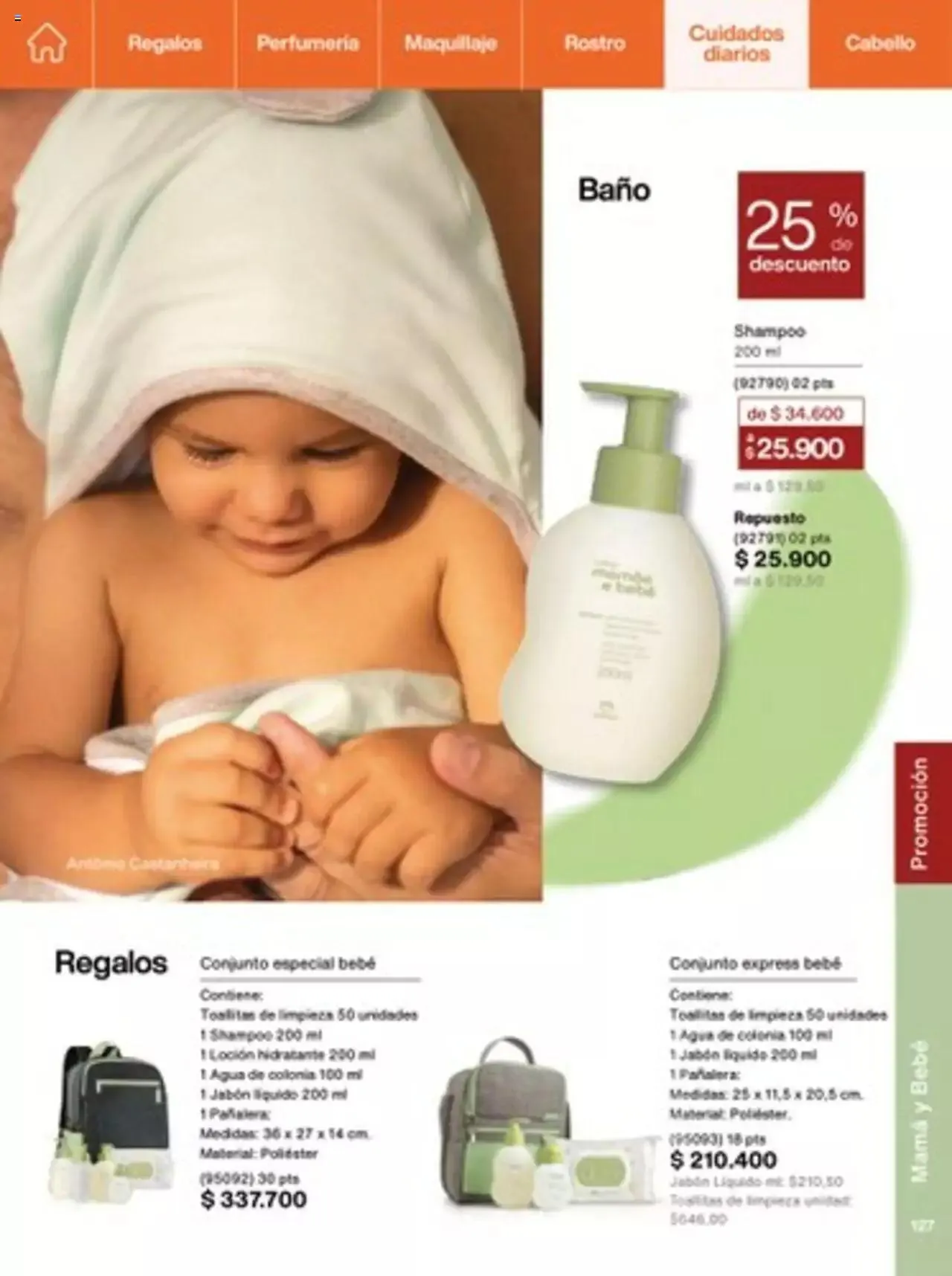 Catalogo de Natura - C14 Nueva Bruma Hidra Fix y Primer Facial FPS 40 1 de octubre al 31 de diciembre 2023 - Pag 127