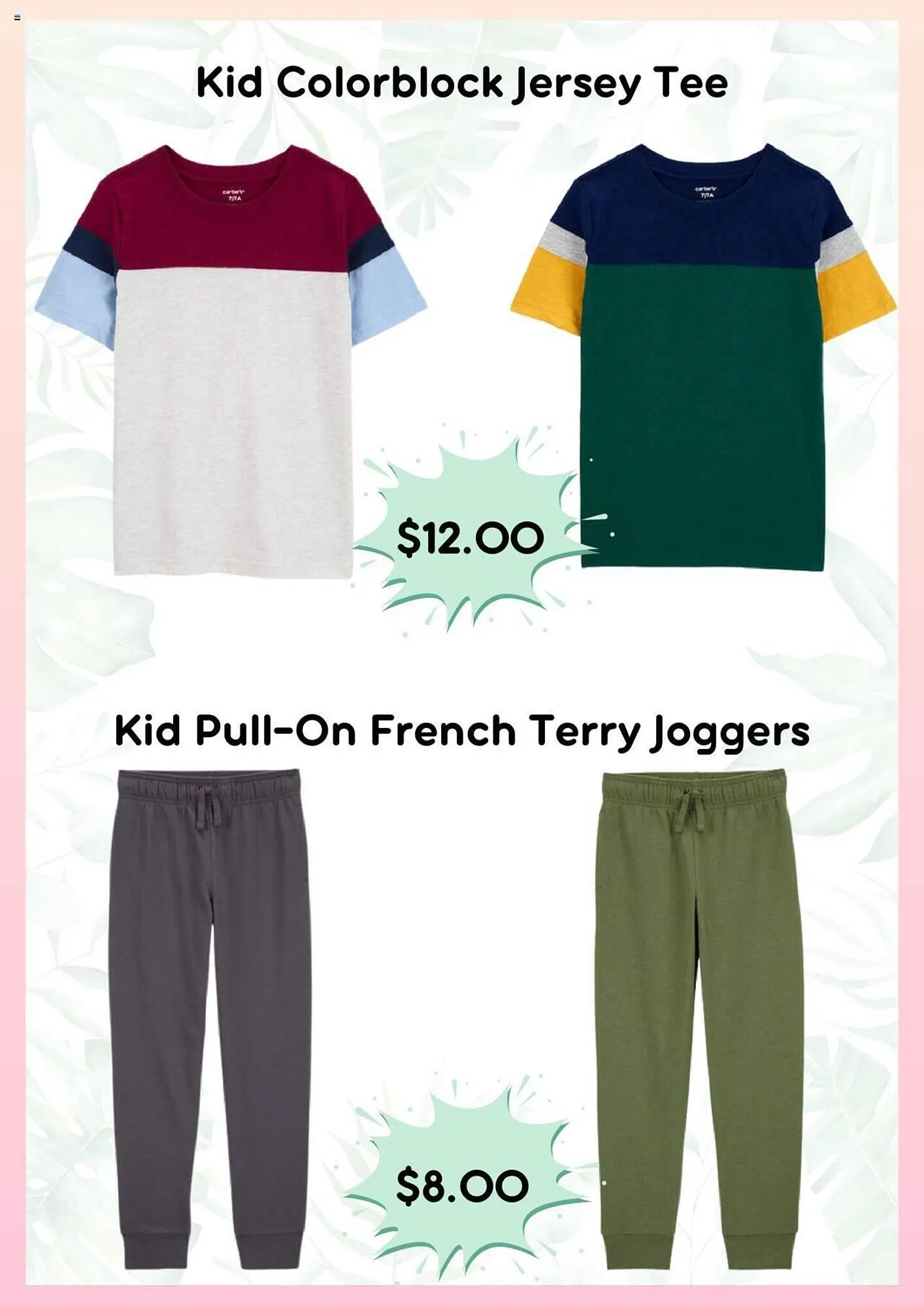 Catalogo de Catálogo Carter's 23 de julio al 23 de agosto 2024 - Pag 7