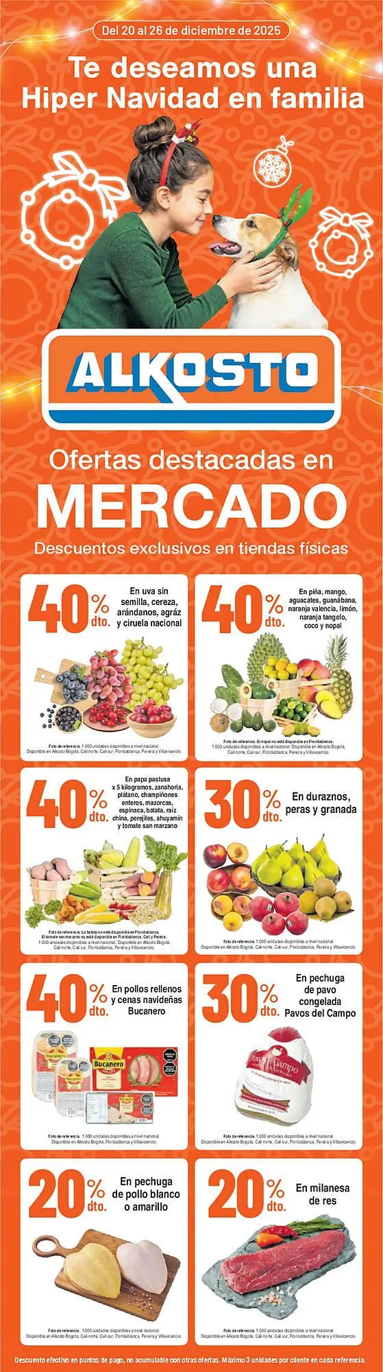 Catalogo de Catálogo Alkosto 20 de diciembre al 26 de diciembre 2025 - Pag 1