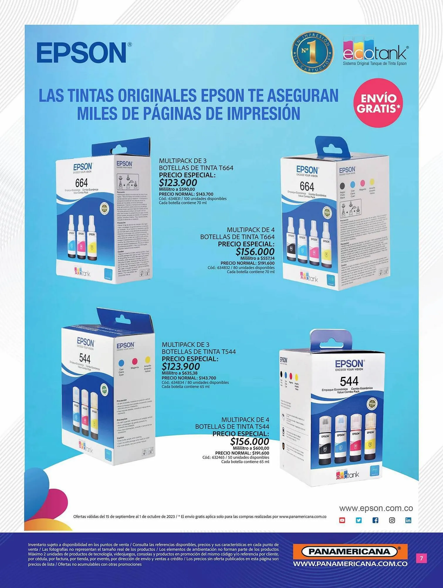 Catalogo de Catálogo Panamericana 19 de septiembre al 1 de octubre 2023 - Pag 7