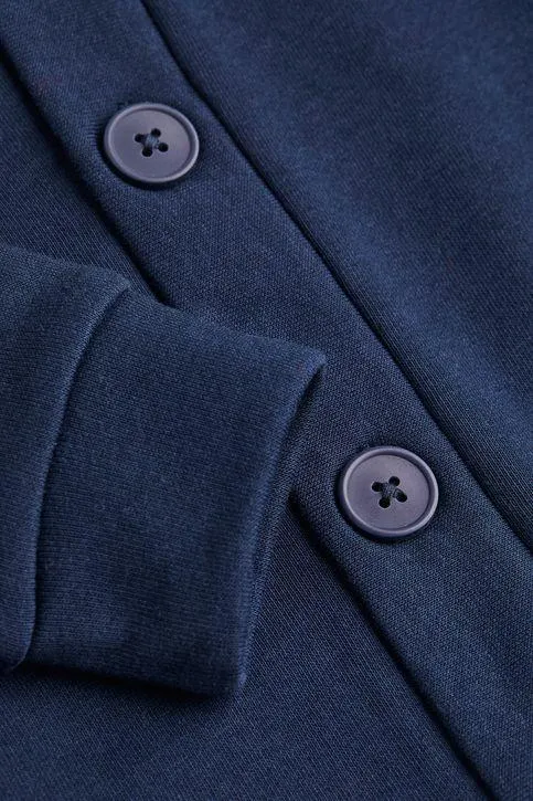 Saco cárdigan en franela