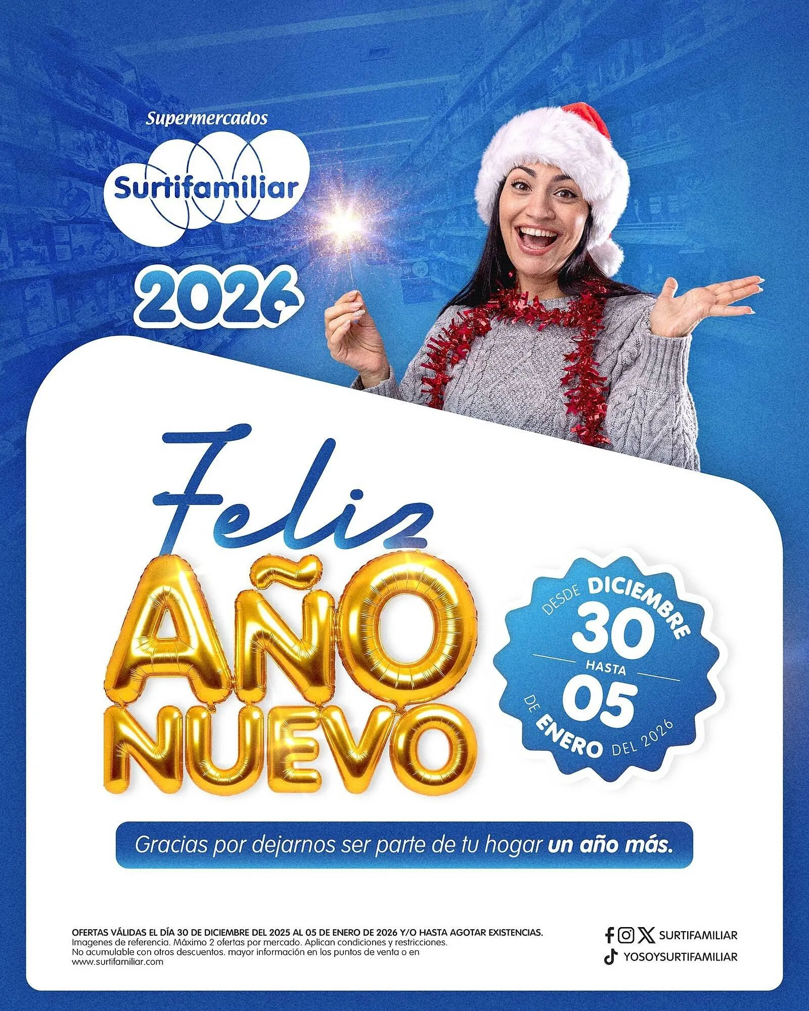 Catalogo de Catálogo Surtifamiliar 30 de diciembre al 5 de enero 2026 - Pag 1