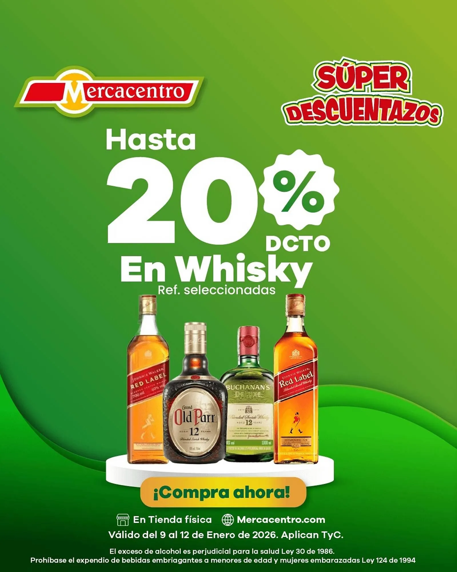 Catalogo de Catálogo MercaCentro 10 de enero al 12 de enero 2026 - Pag 1