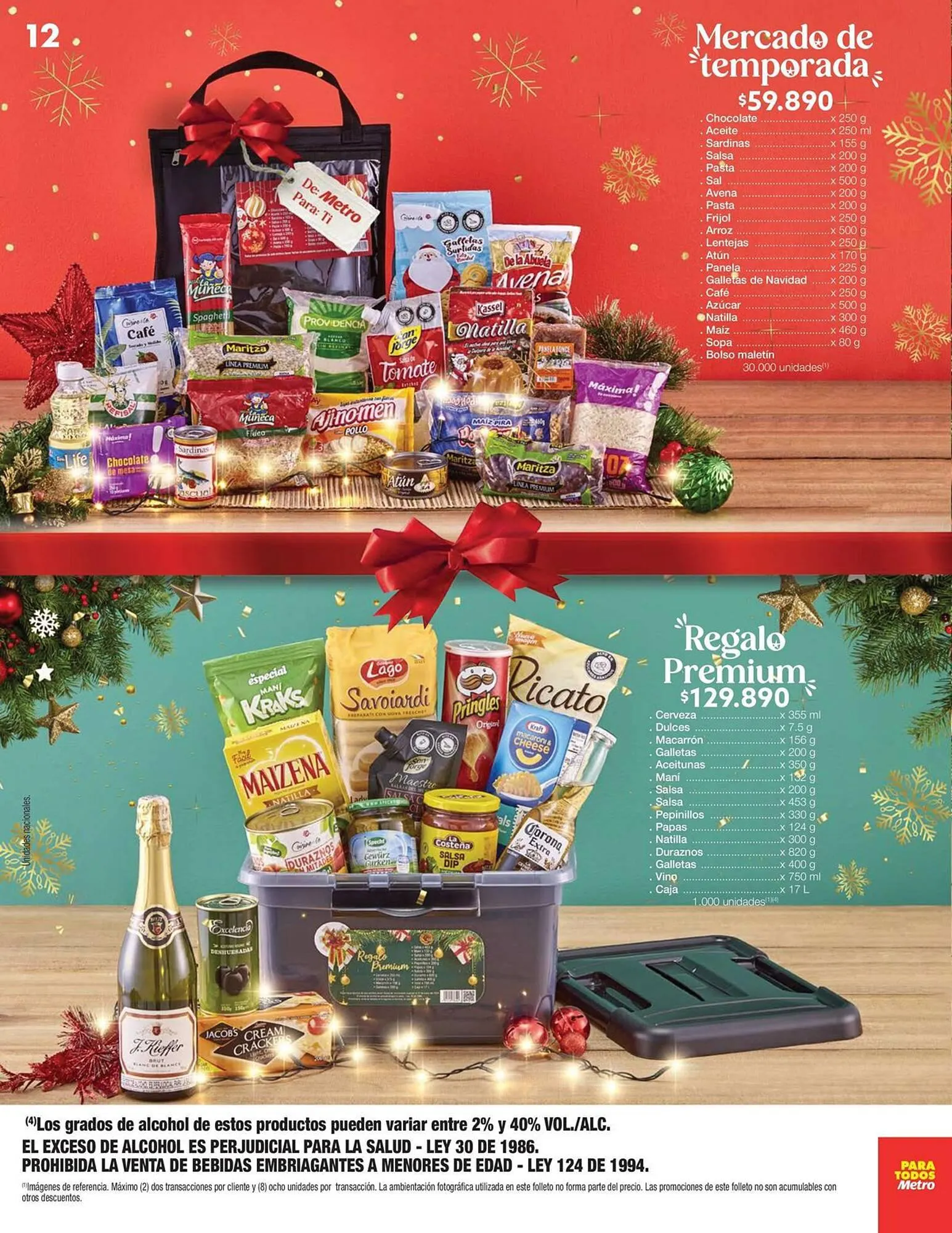 Catalogo de Catálogo Metro 16 de noviembre al 10 de diciembre 2023 - Pag 12