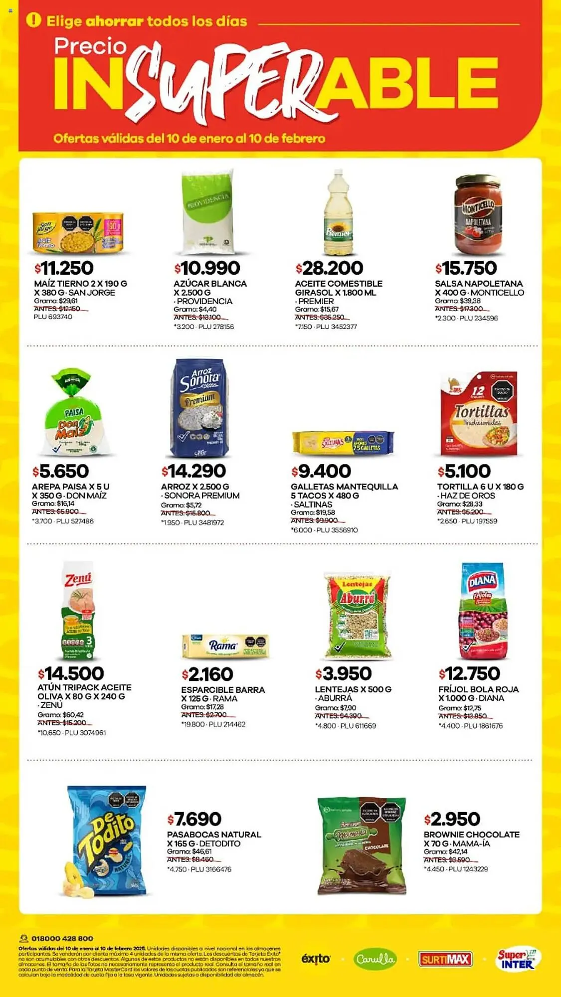 Catalogo de Catálogo Carulla 10 de enero al 10 de febrero 2025 - Pag 1