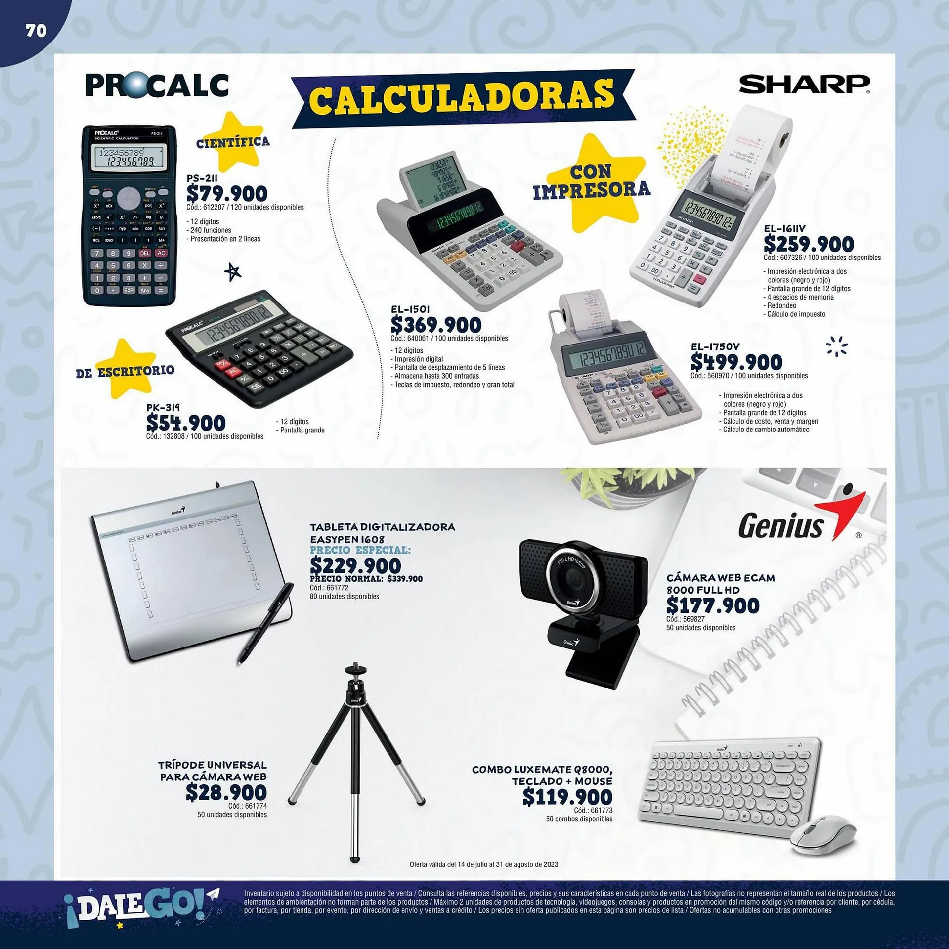 Catalogo de Catálogo Panamericana 2 de agosto al 31 de agosto 2023 - Pag 70