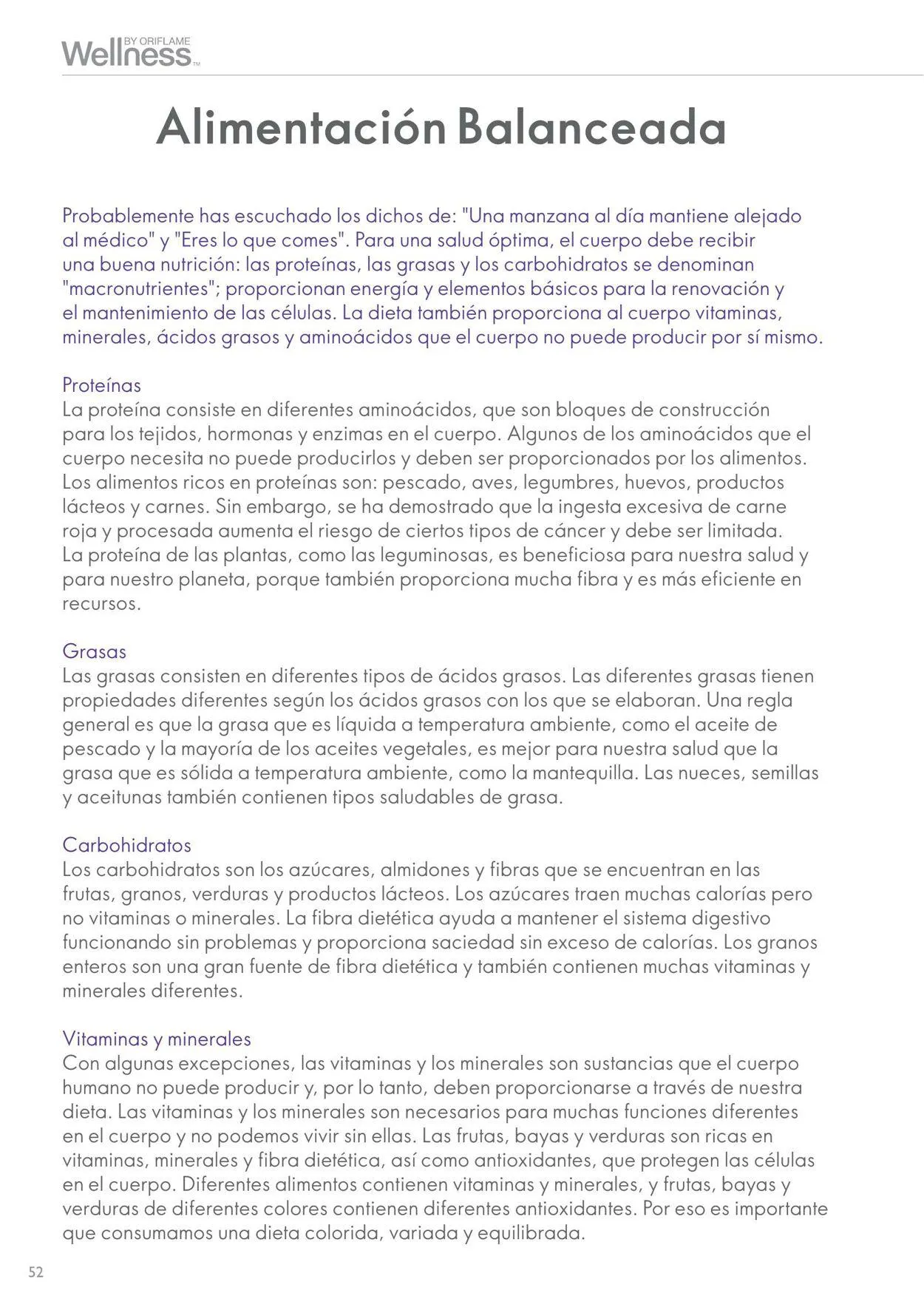 Catalogo de Oriflame 1 de marzo al 31 de diciembre 2023 - Pag 52