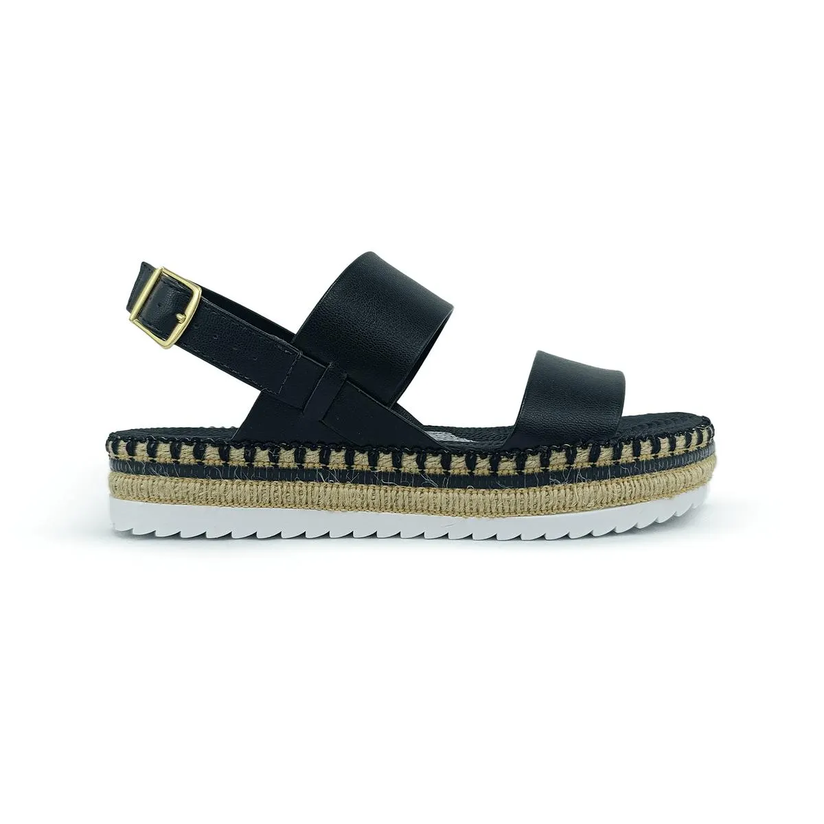 SANDALIA NEGRO MOLECA MUJER