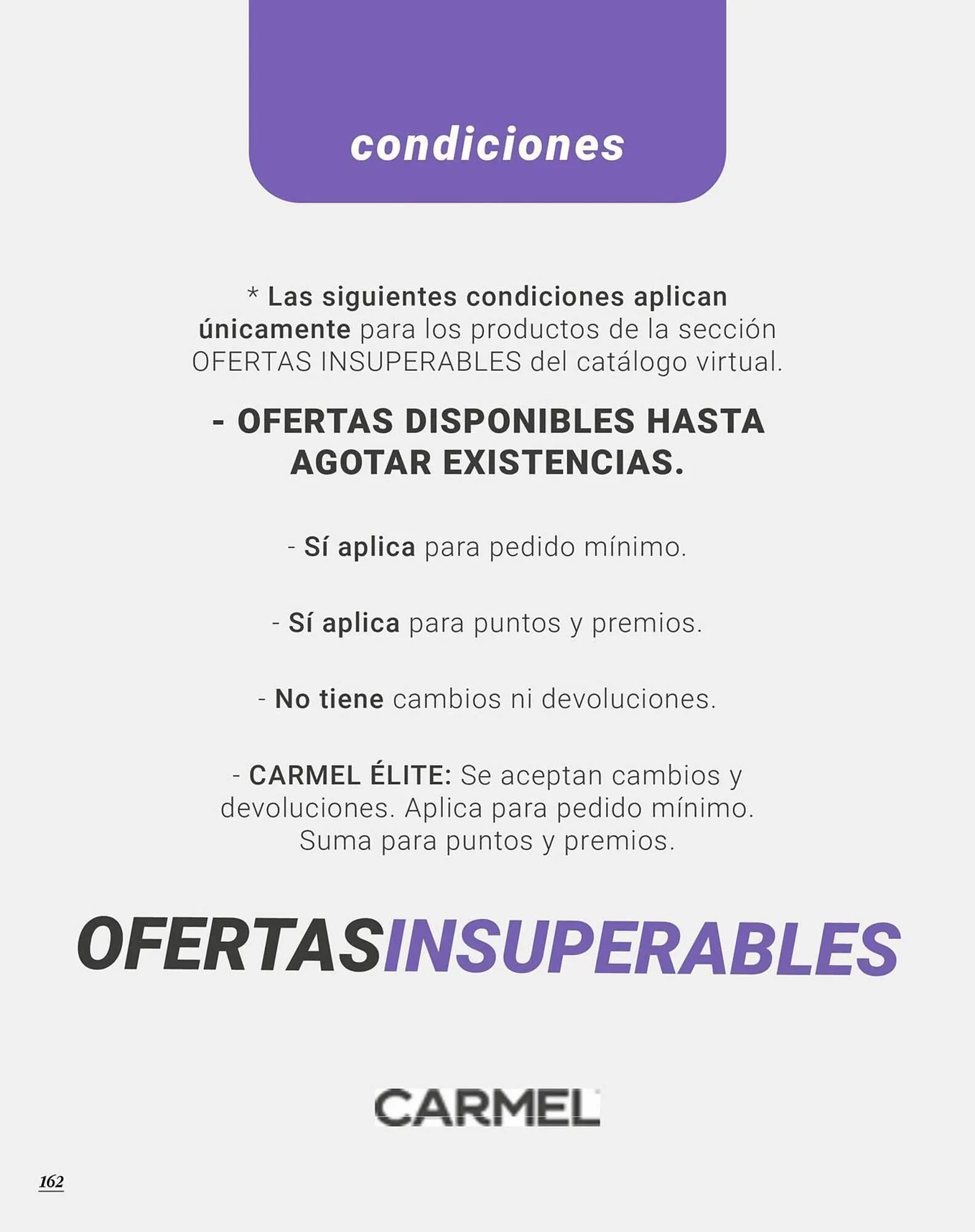 Catalogo de Catálogo Carmel 9 de septiembre al 25 de septiembre 2025 - Pag 166