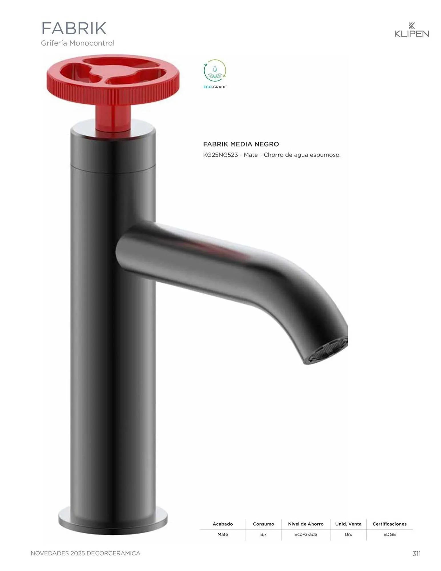 Catalogo de Catálogo Decorceramica 9 de diciembre al 31 de diciembre 2025 - Pag 311