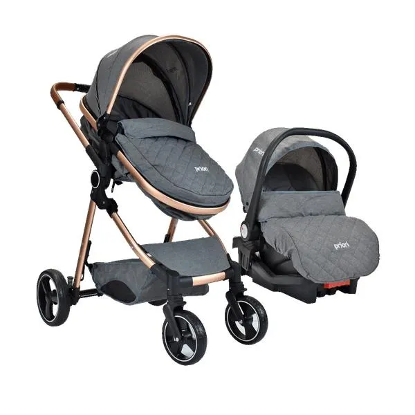 Coche para Bebé Mike Travel System Moises Gris - Priori 0M+