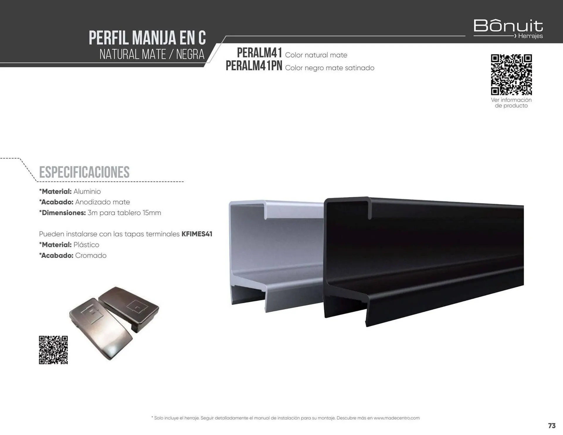 Catalogo de Catálogo Madecentro 8 de abril al 30 de abril 2025 - Pag 73