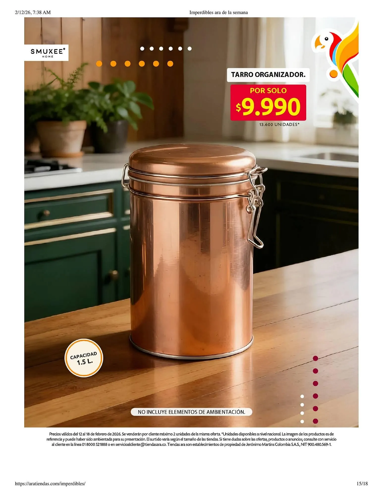 Catalogo de Catálogo Ara 12 de febrero al 18 de febrero 2026 - Pag 15