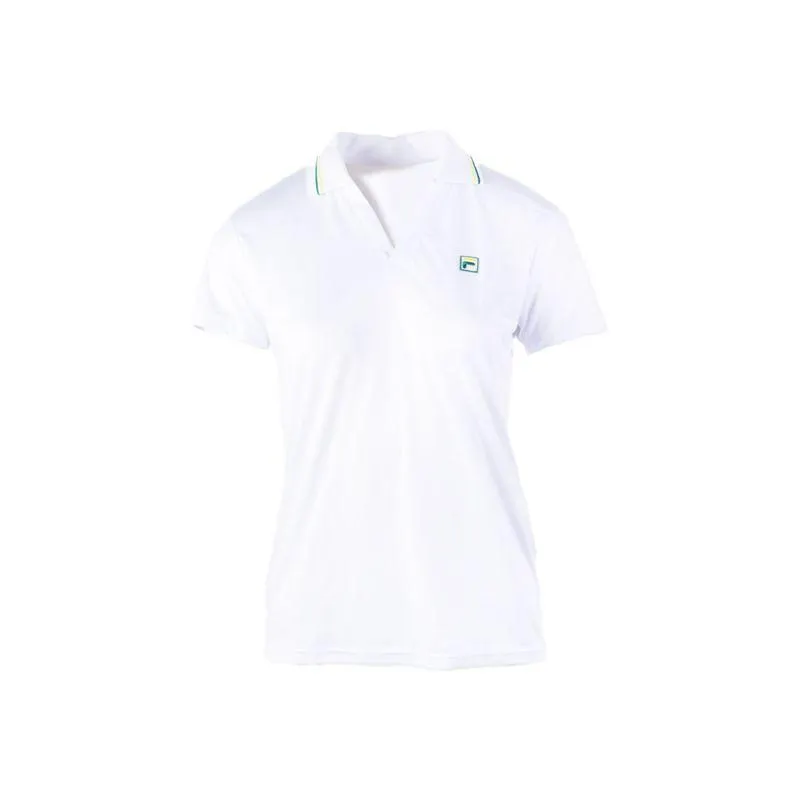 Camiseta Polo Mujer Fila Polo Fem.Fila V Neck Stripes