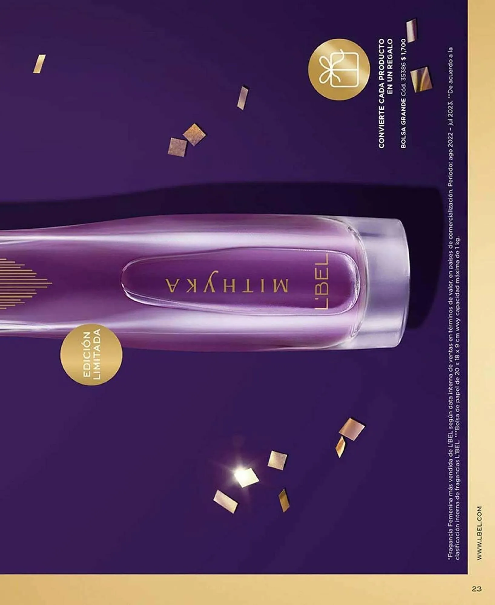 Catalogo de Catálogo L'bel 25 de marzo al 30 de abril 2025 - Pag 23