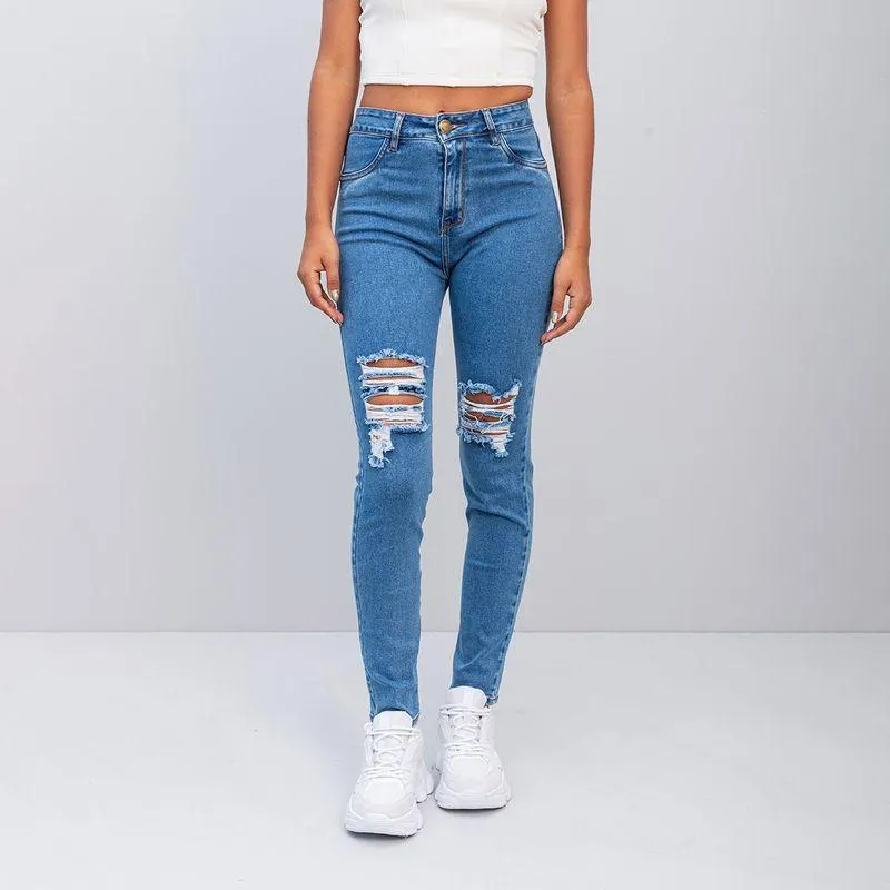Jean Skinny Talle Alto Jacinto