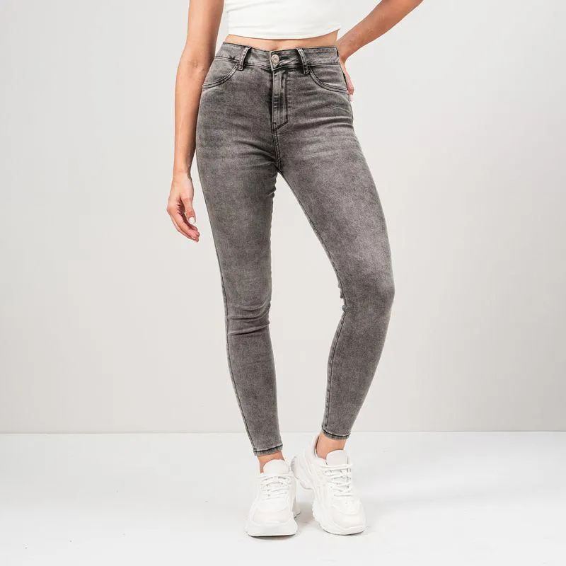 Jean Skinny Talle Alto Yaco
