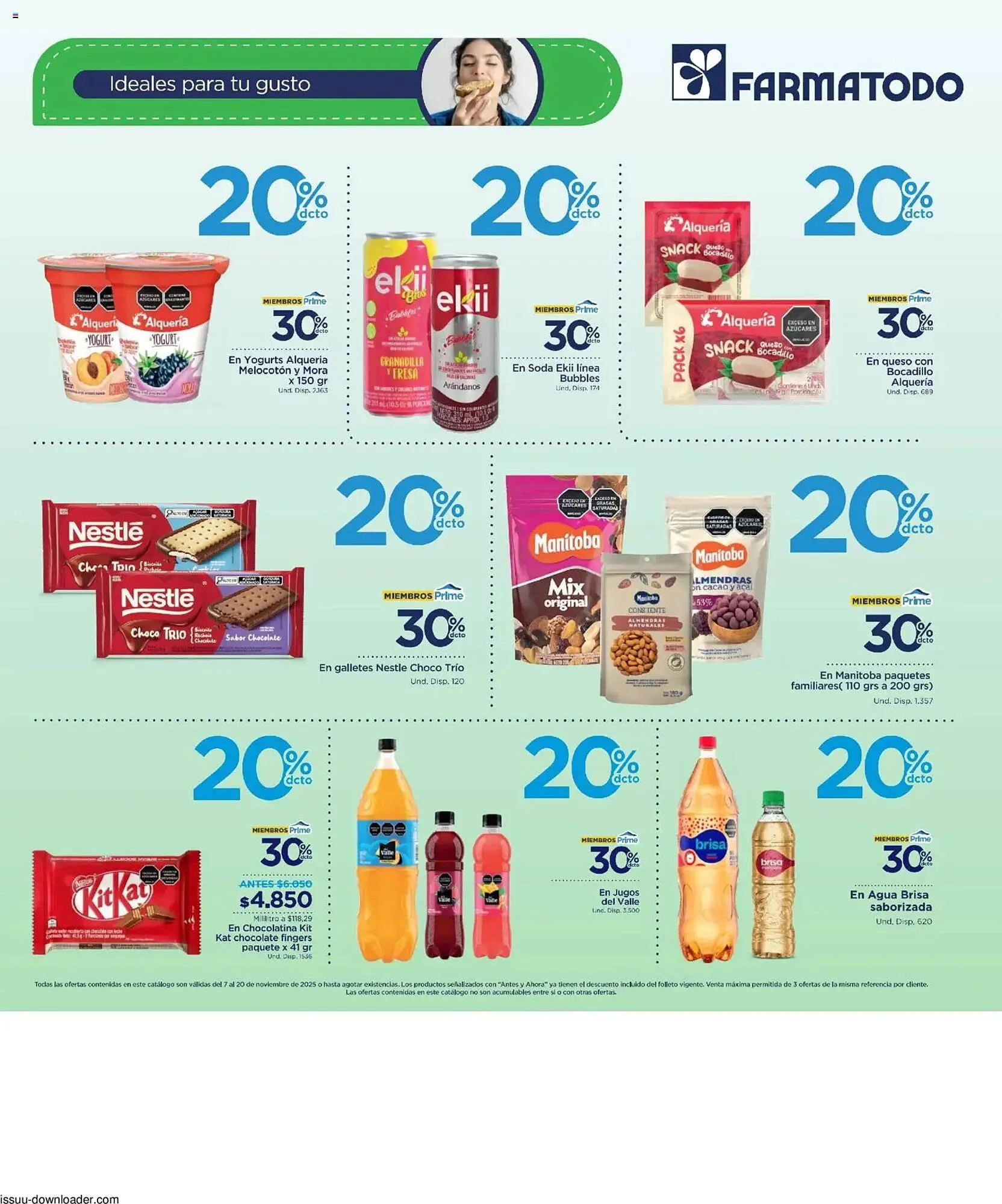 Catalogo de Catálogo FarmaTodo 7 de noviembre al 20 de noviembre 2025 - Pag 3