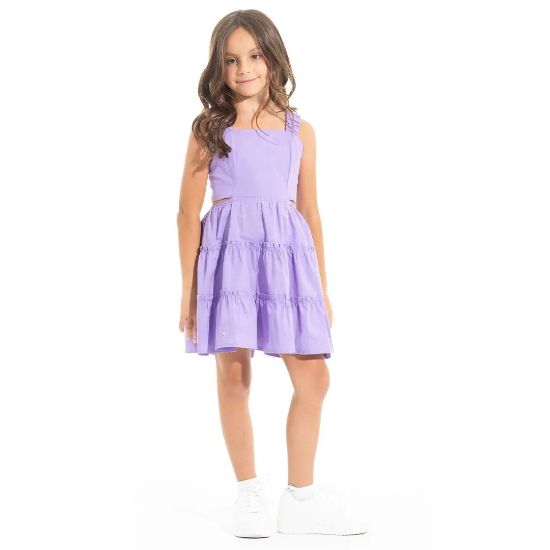 PURPLE MINI DRESS FOR GIRLS
