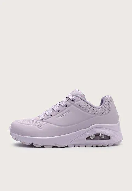 Tenis Lifestyle Lila Skechers Uno-Frosty Kicks
