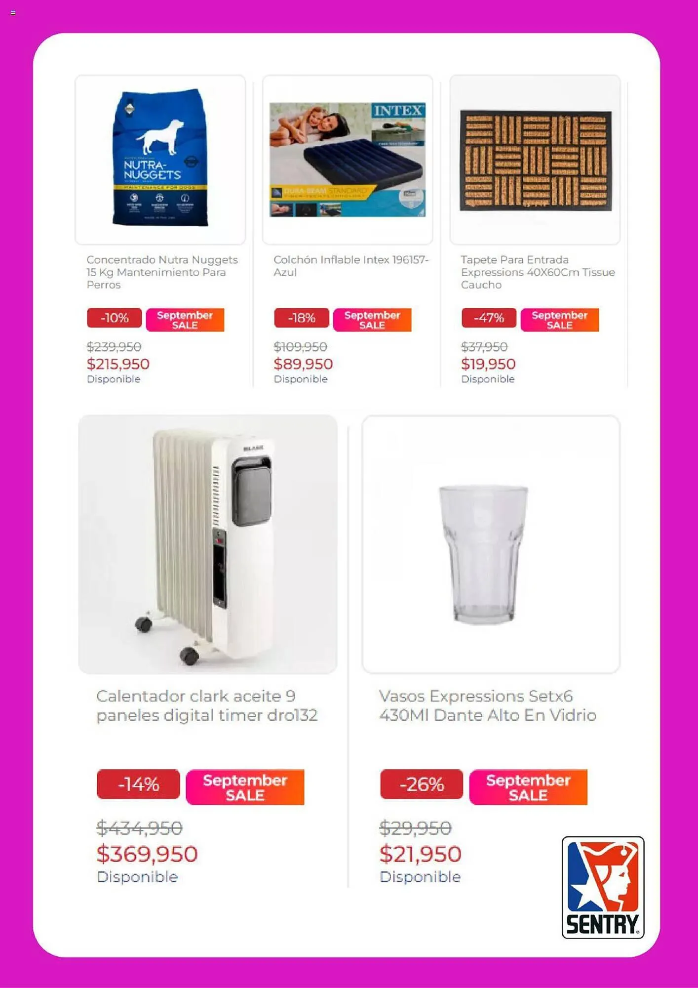 Catalogo de Catálogo Home Sentry 7 de septiembre al 7 de octubre 2023 - Pag 4