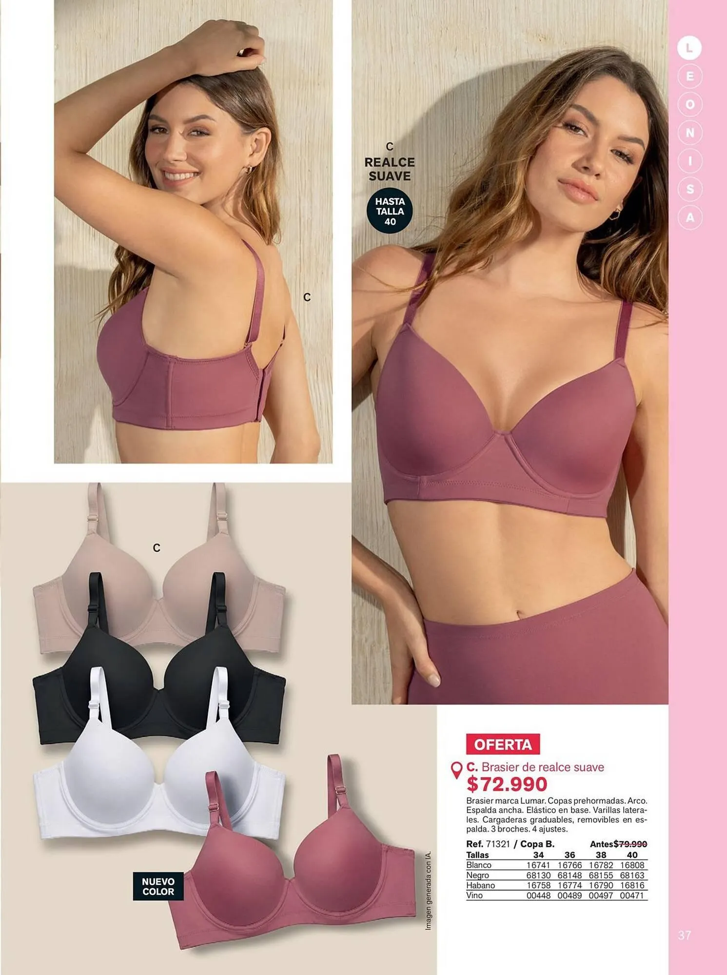 Catalogo de Catálogo Leonisa 15 de julio al 4 de agosto 2026 - Pag 35