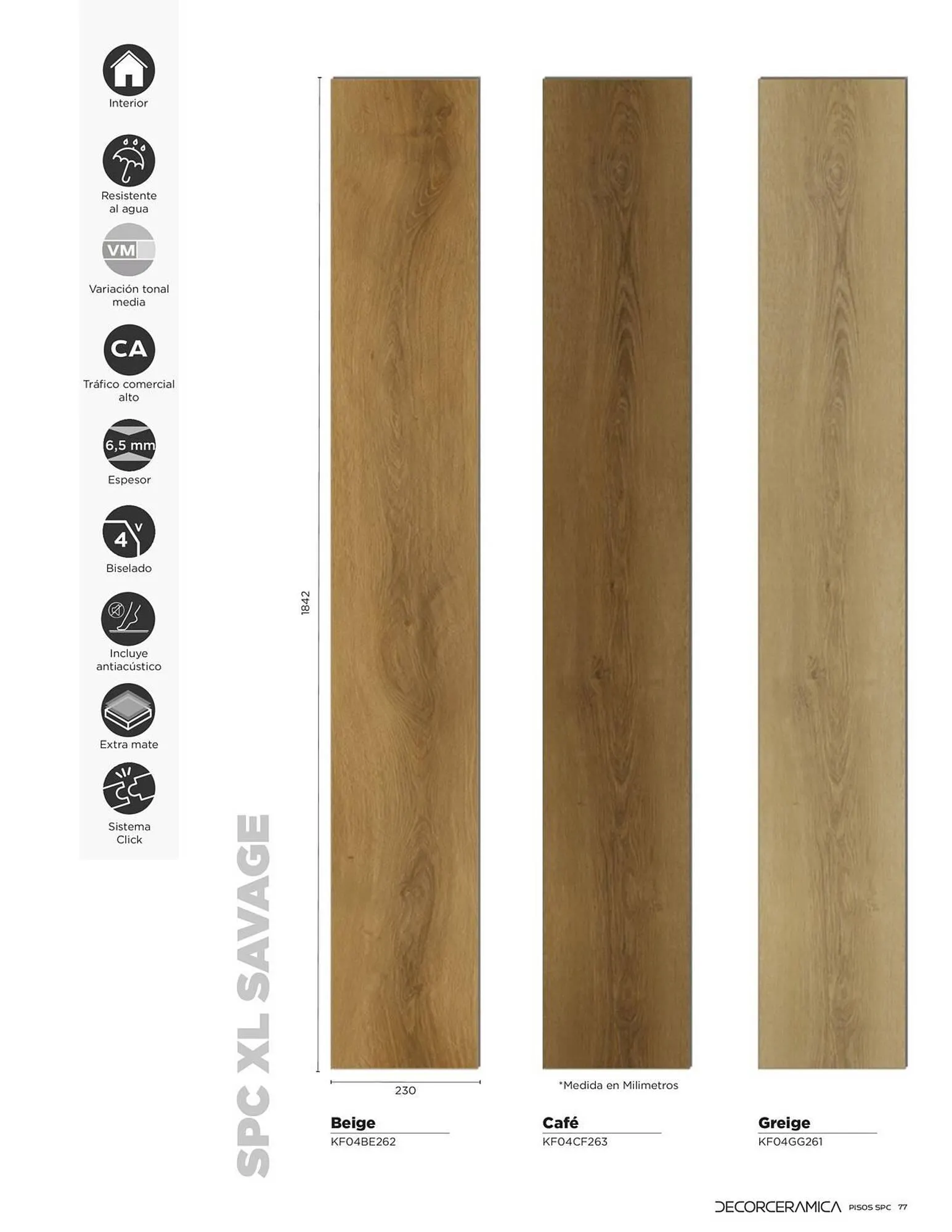 Catalogo de Catálogo Decorceramica 9 de diciembre al 31 de diciembre 2025 - Pag 77