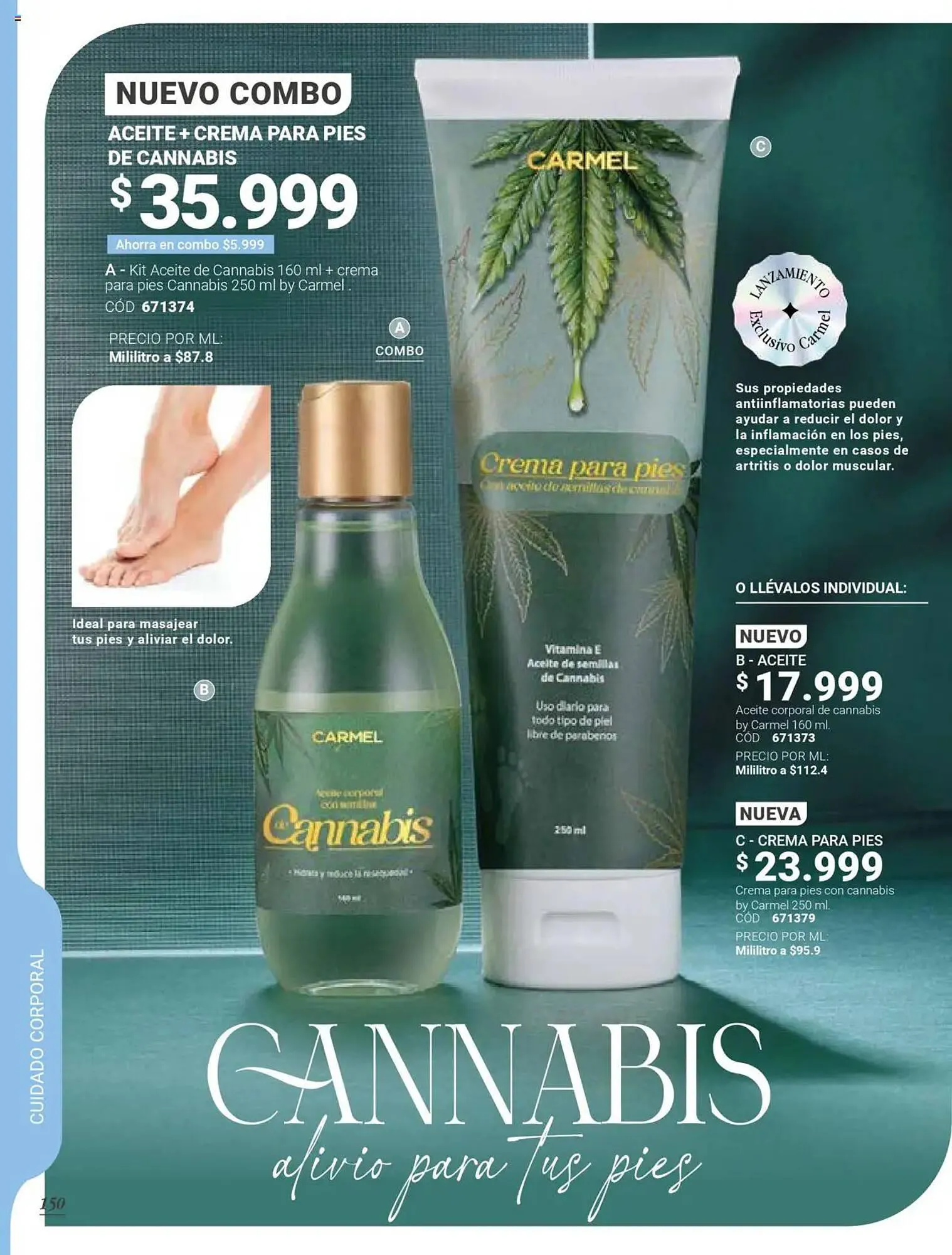 Catalogo de Catálogo Carmel 19 de mayo al 10 de julio 2025 - Pag 150