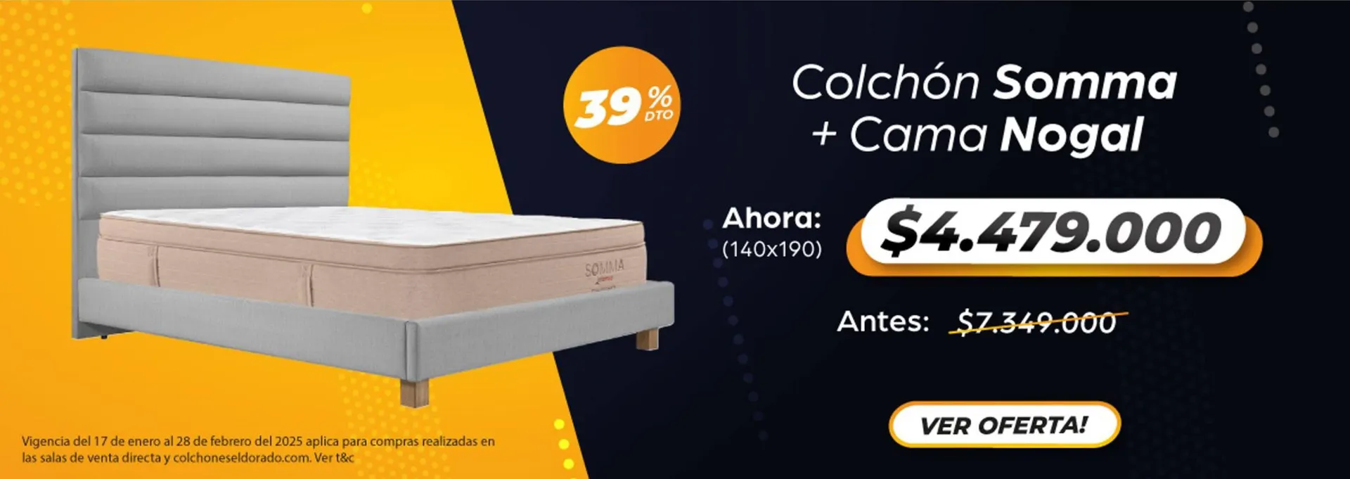 Catalogo de Catálogo Colchones El Dorado 28 de enero al 1 de marzo 2025 - Pag 5