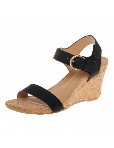 Sandalias Solstice con taco tipo cuña para mujer
