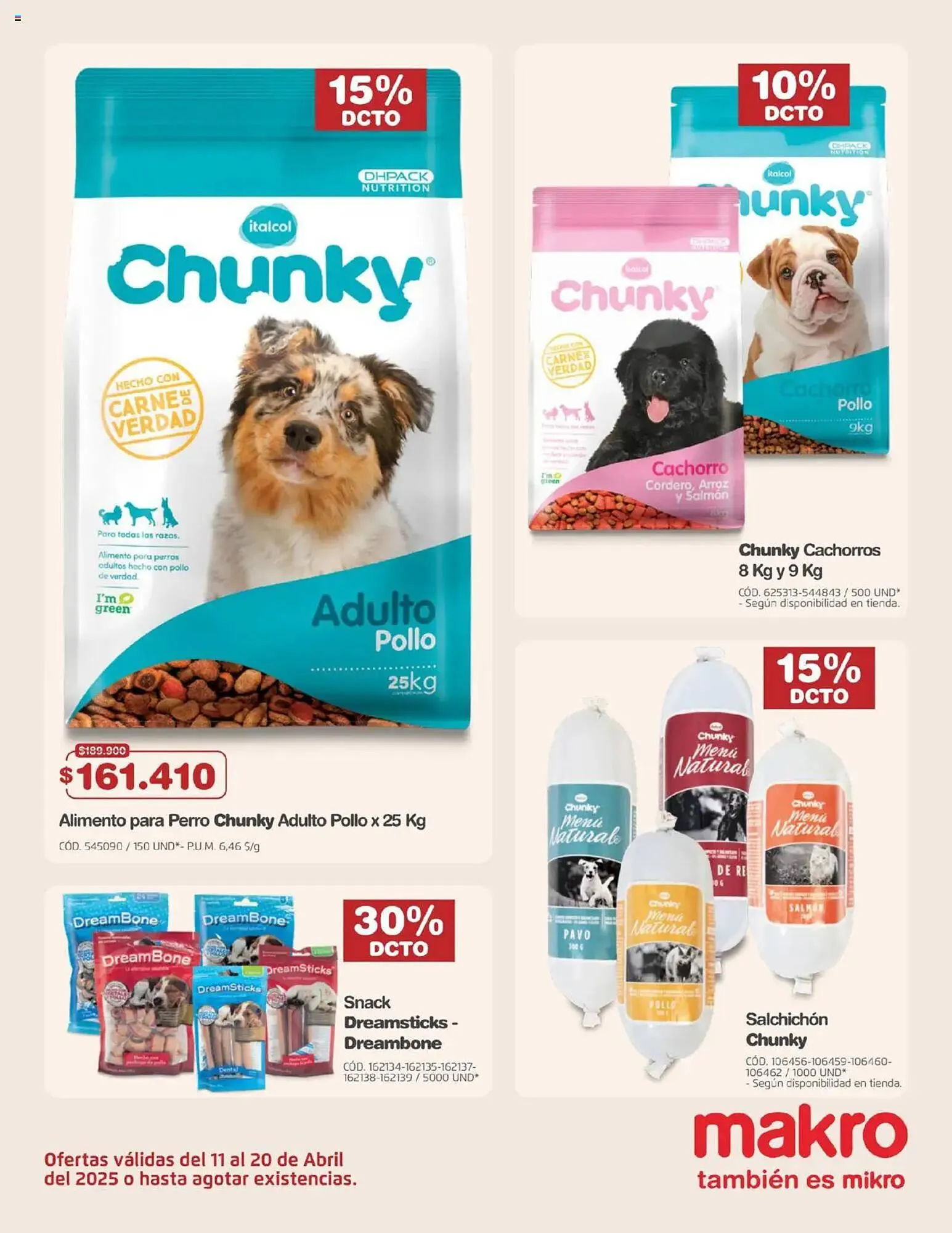 Catalogo de Catálogo Makro 11 de abril al 20 de abril 2025 - Pag 28