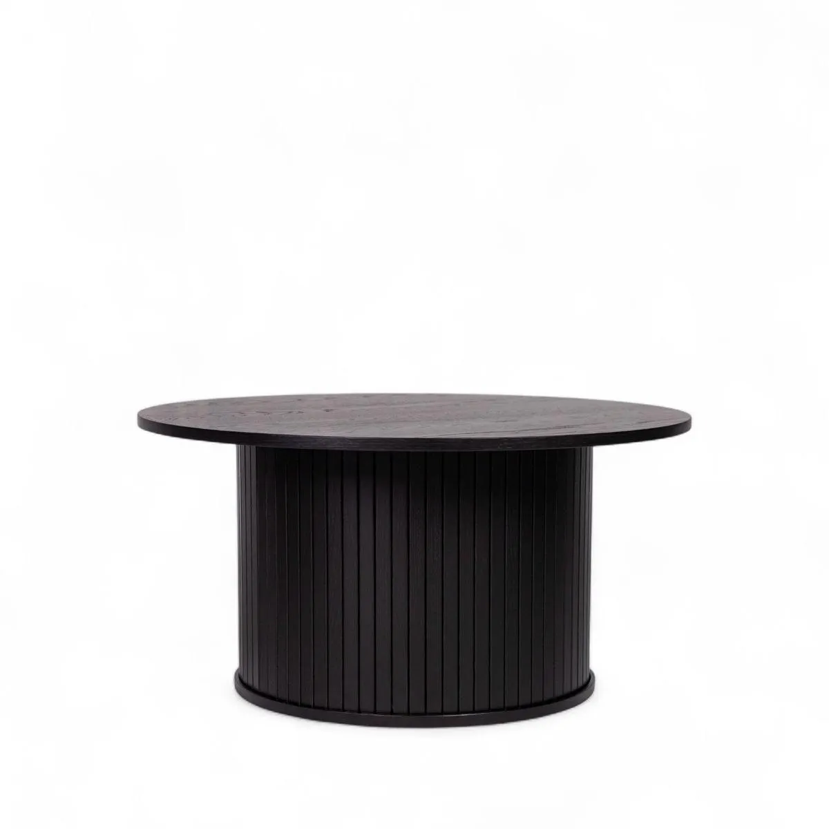 Mesa de centro Lenon redonda 45x90x90 negro