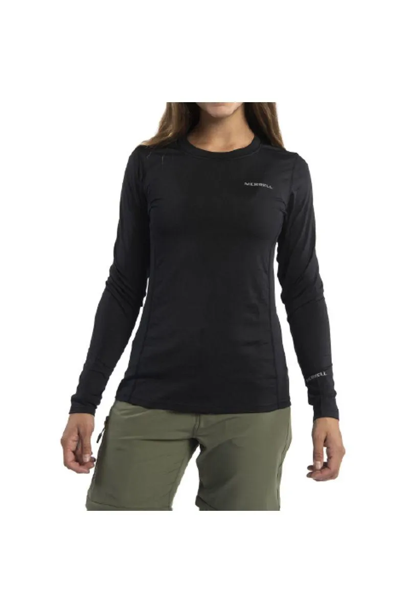 Camiseta W Top First Layer-Black