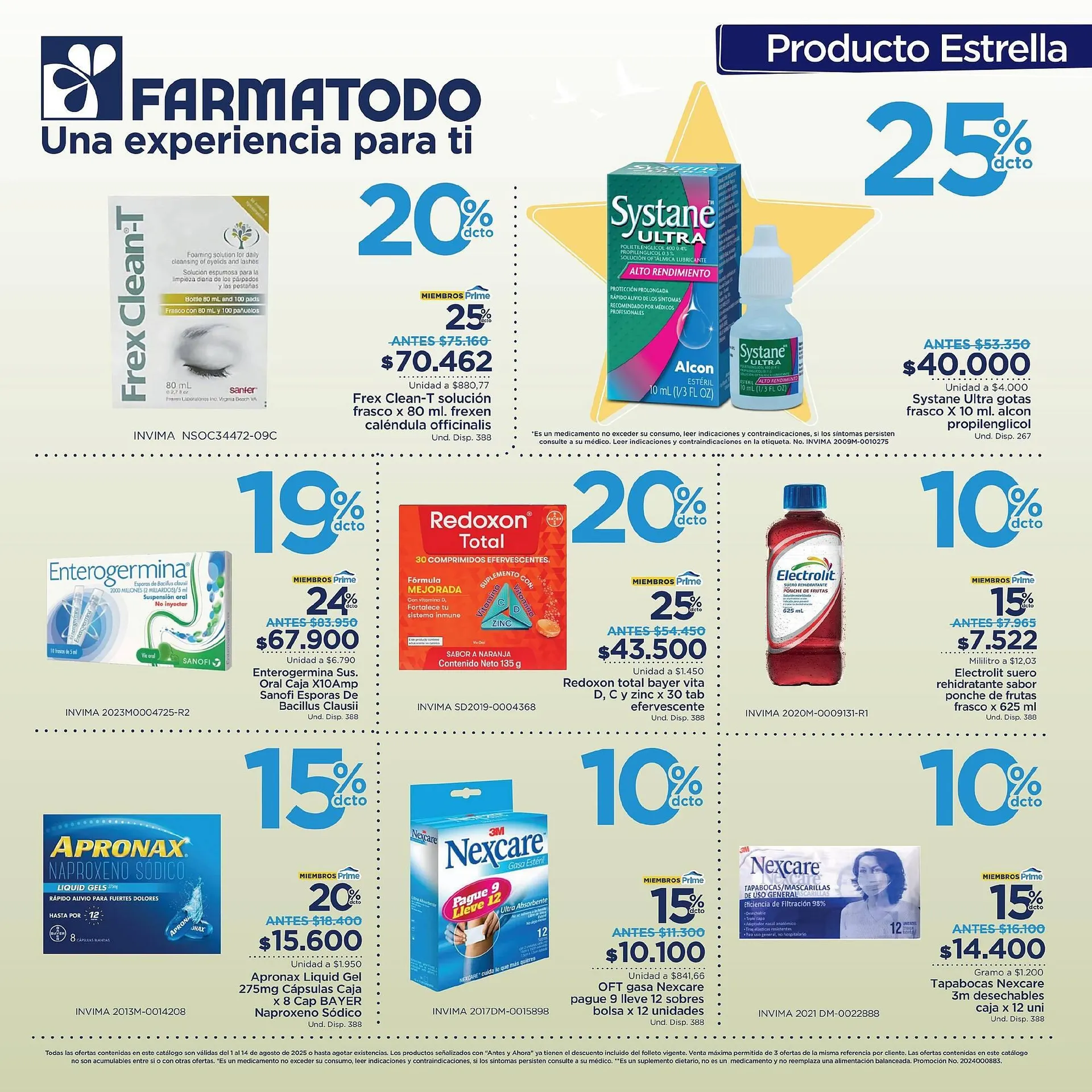 Catalogo de Catálogo FarmaTodo 1 de agosto al 15 de agosto 2025 - Pag 5