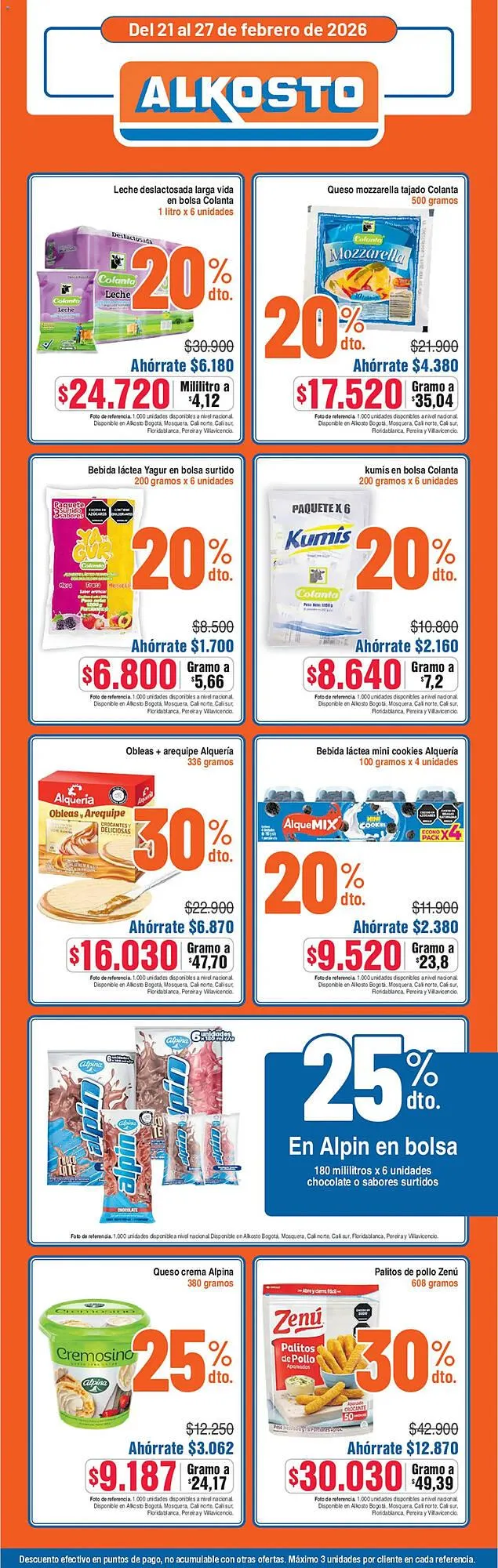 Catalogo de Catálogo Alkosto 21 de febrero al 27 de febrero 2026 - Pag 2
